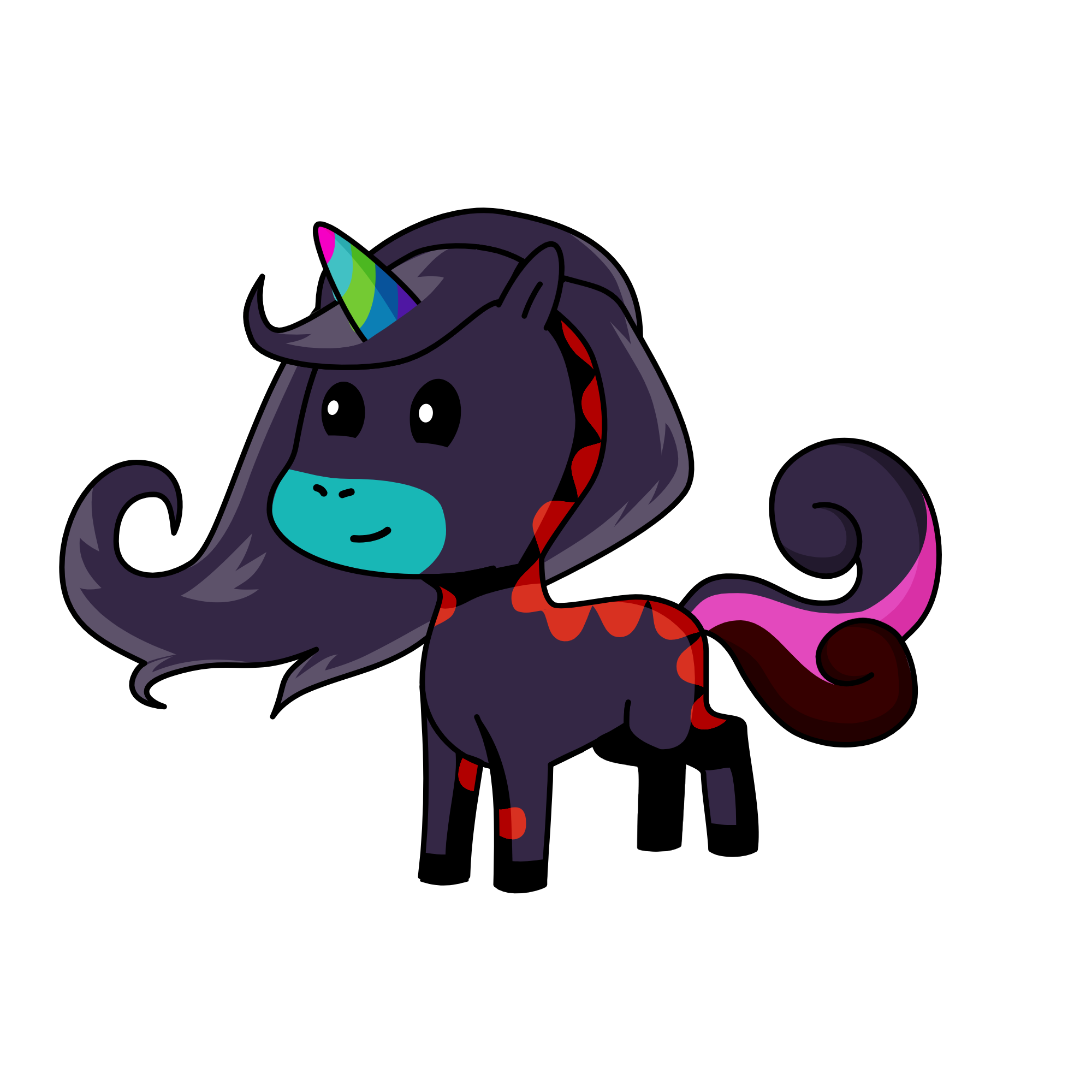 night, the unicorn