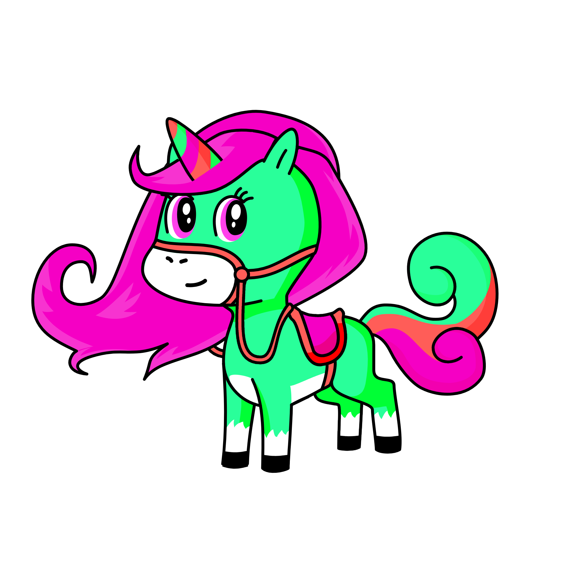 Sugar, the unicorn