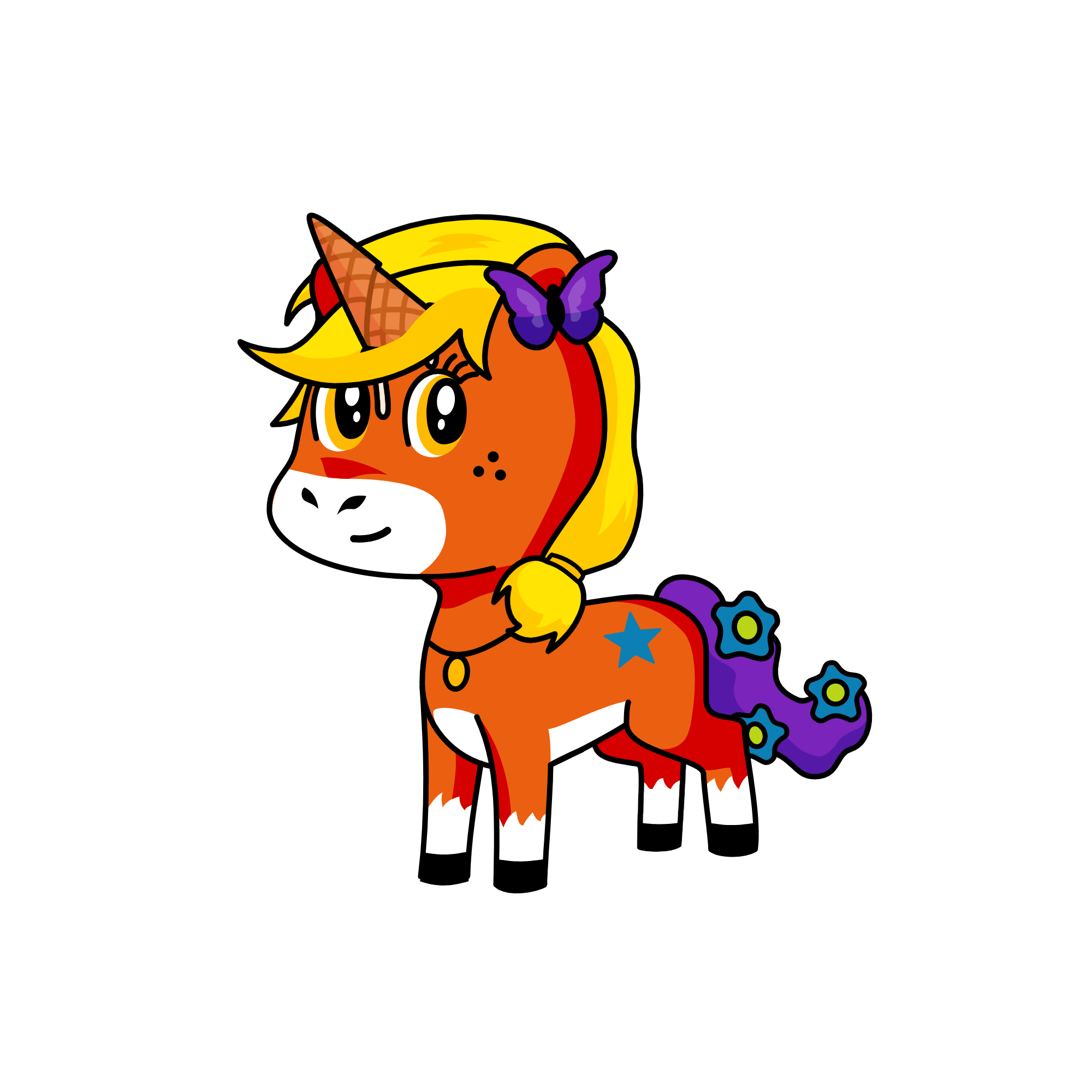 ice cream, the unicorn