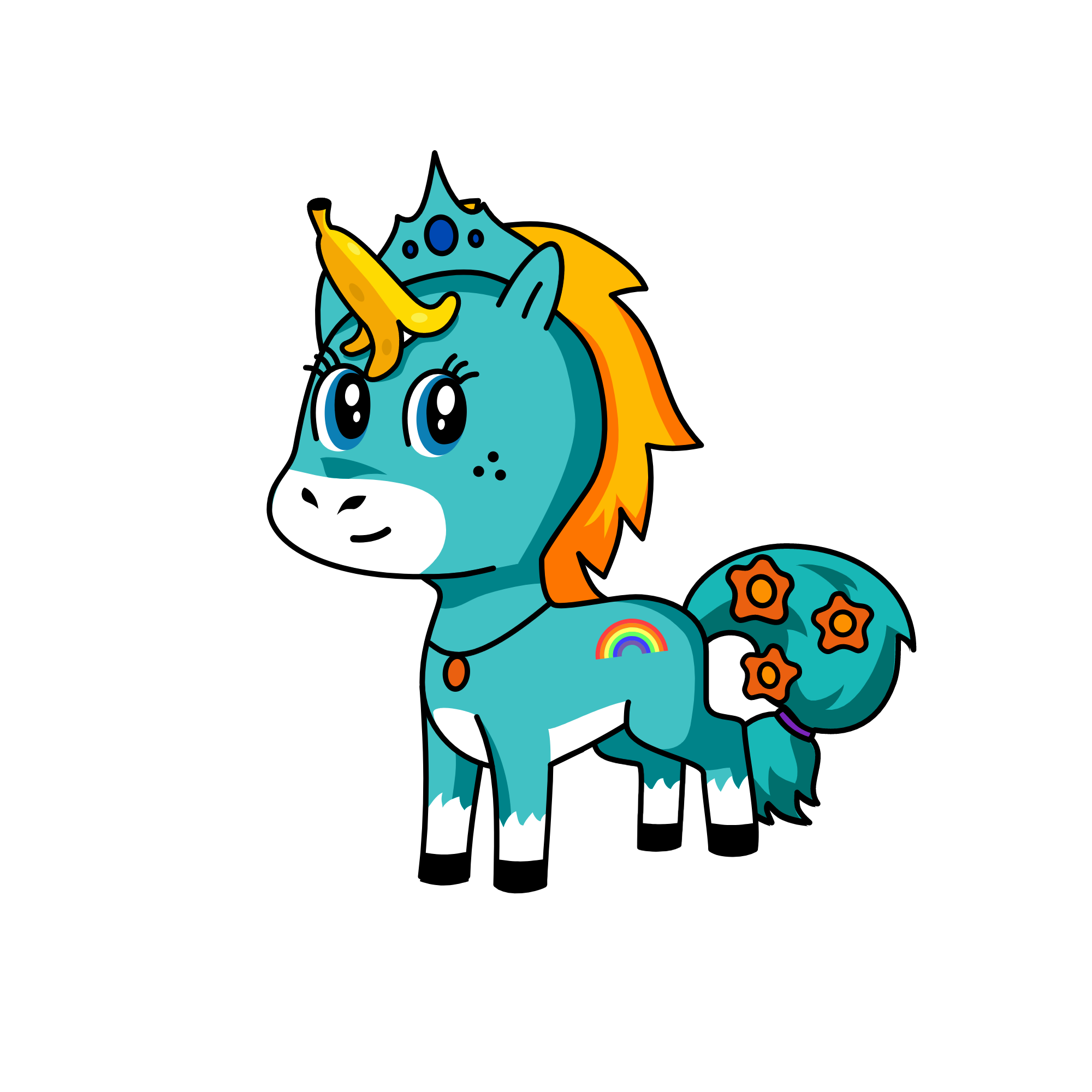 h, the unicorn
