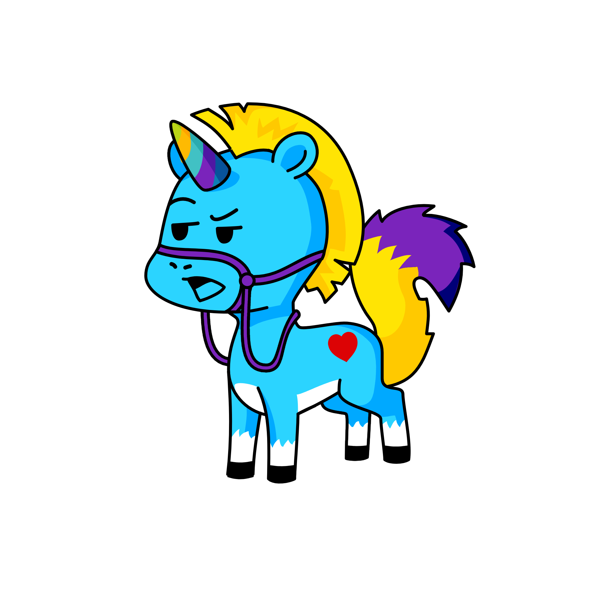 j, the unicorn