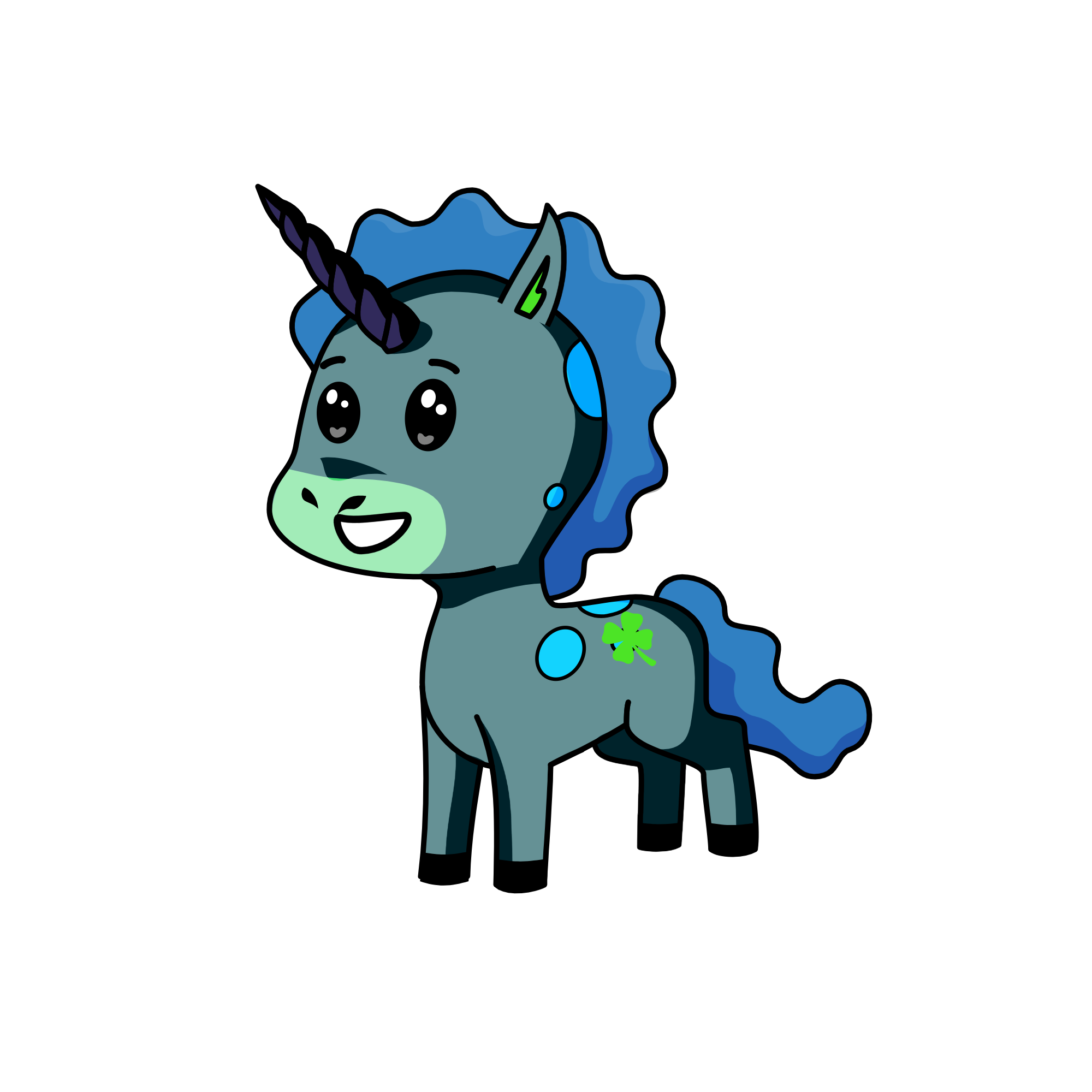 Moonacer, the unicorn