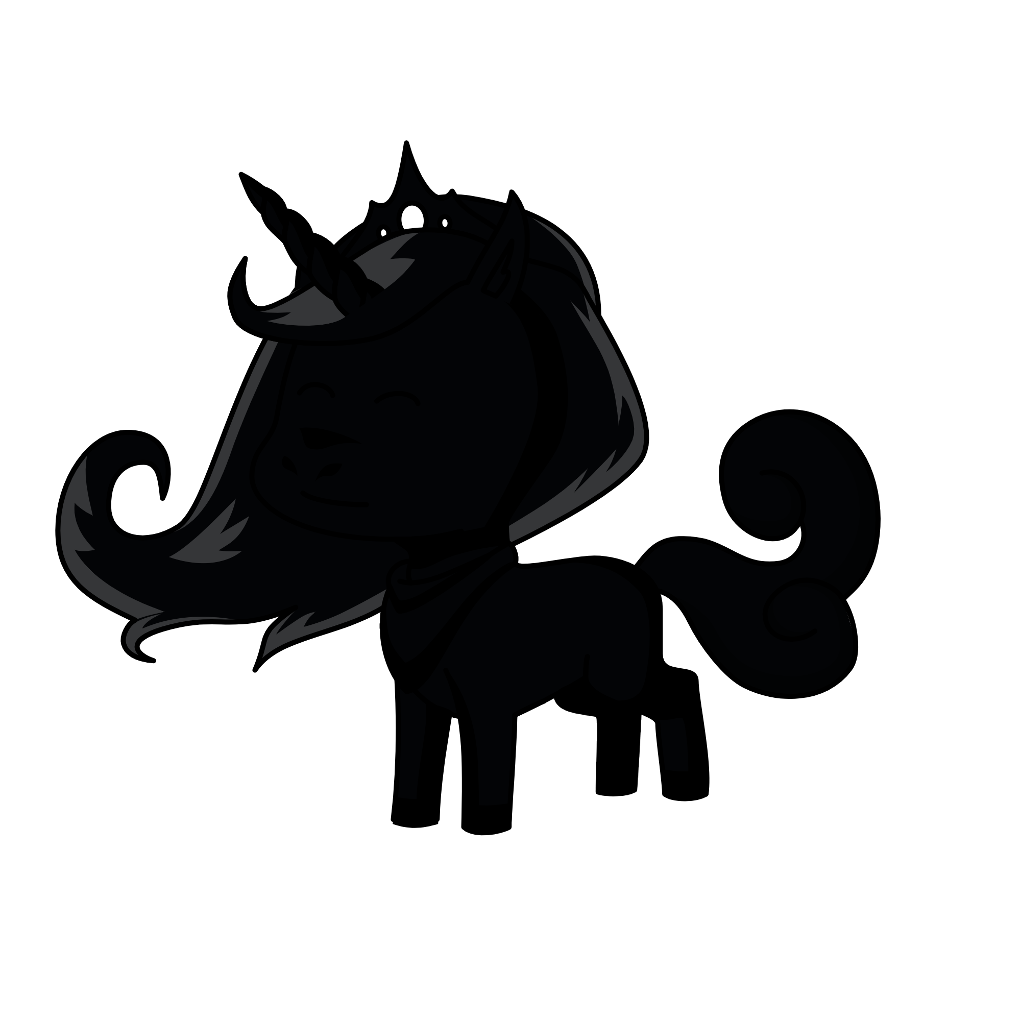 darkness, the unicorn