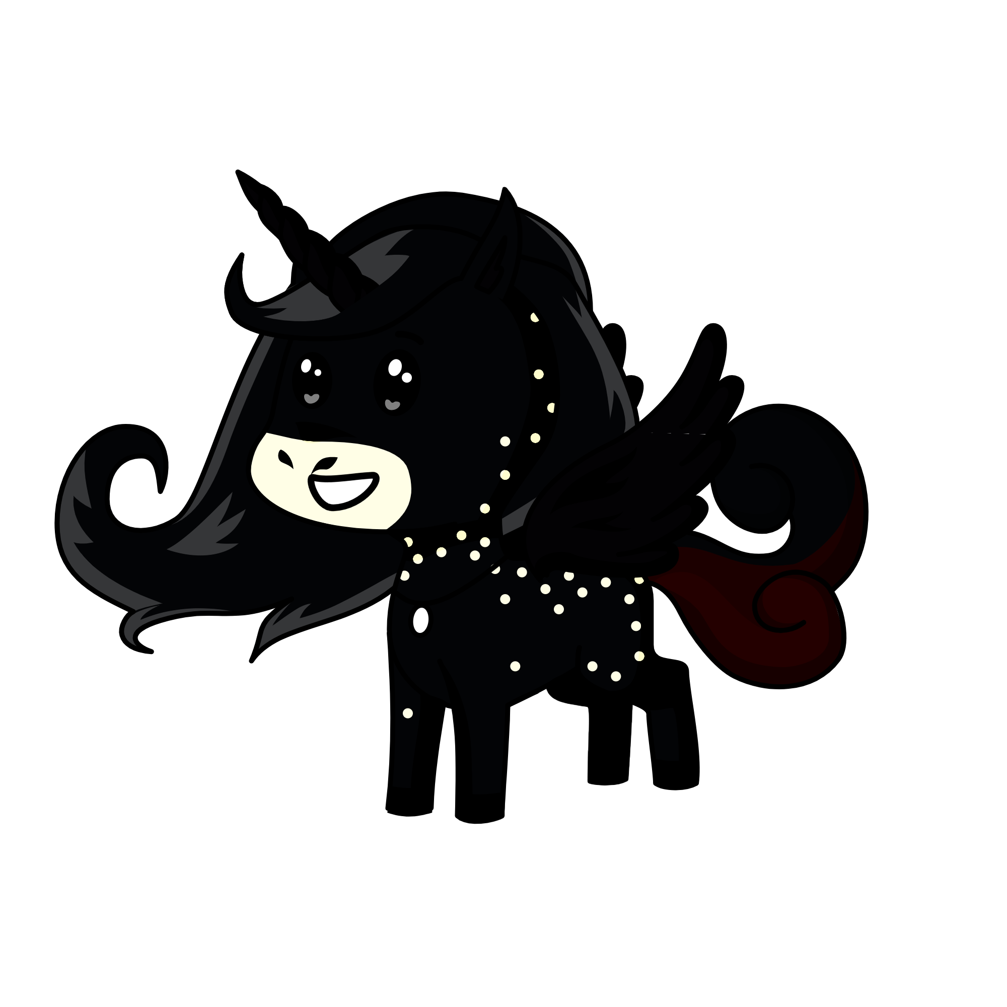 darkness, the unicorn