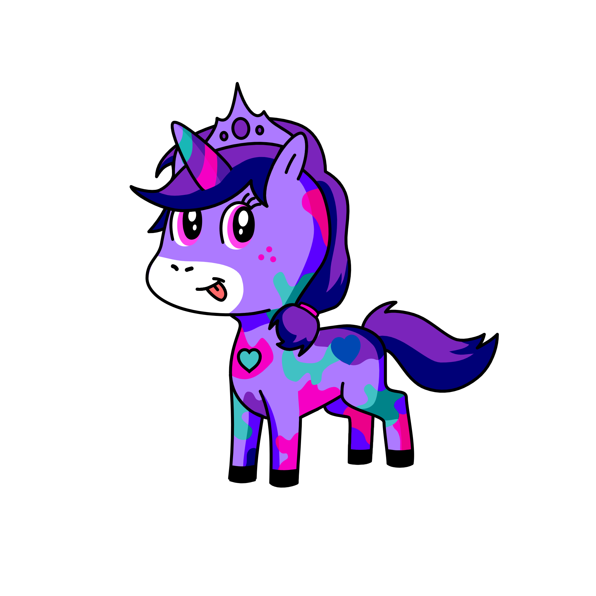 Blossom, the unicorn
