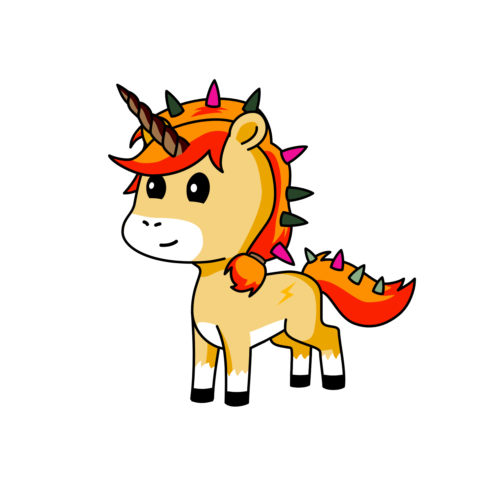 Sally, the unicorn