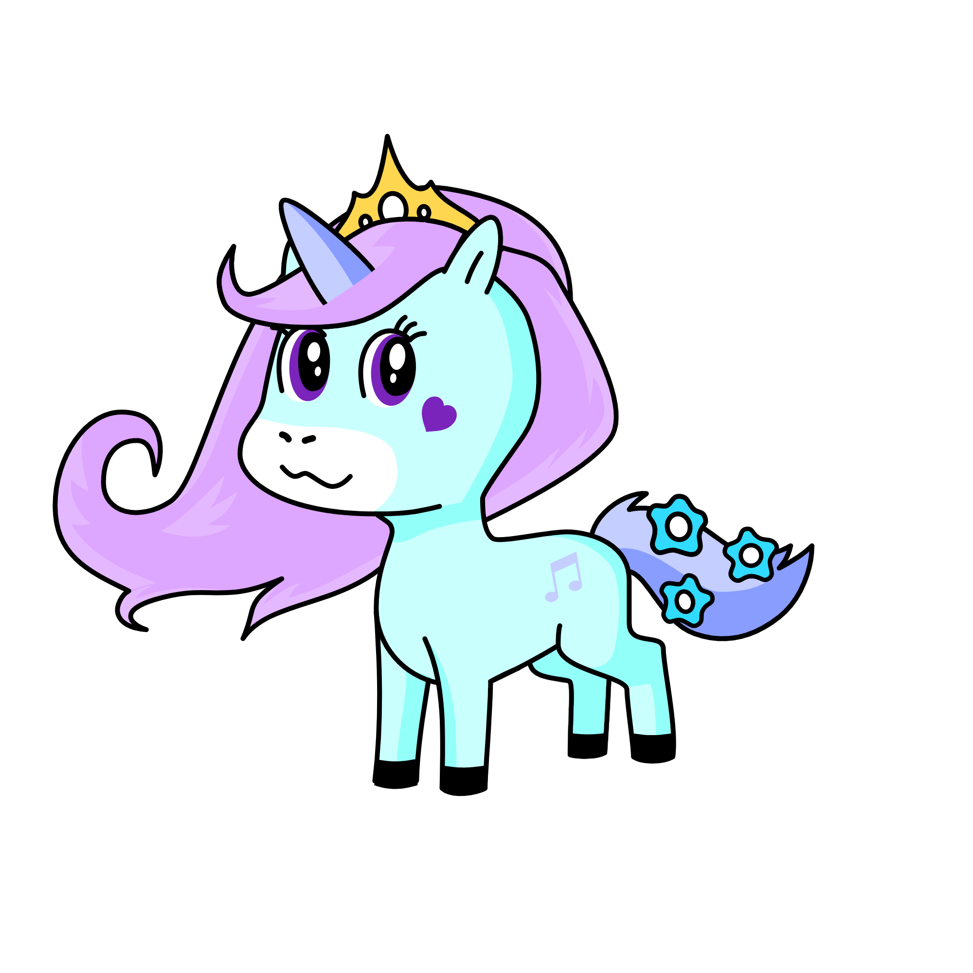 La florefai, the unicorn