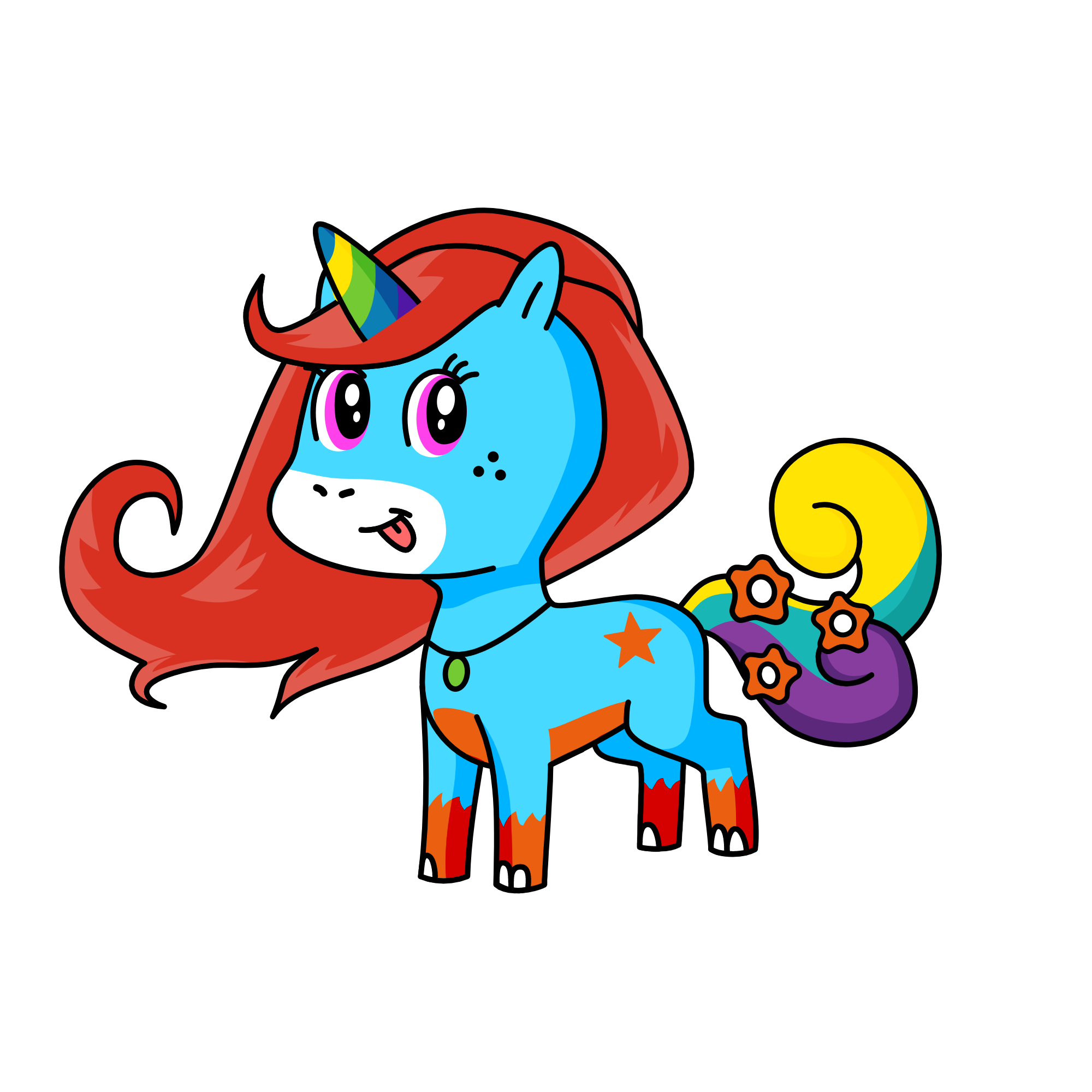mia, the unicorn