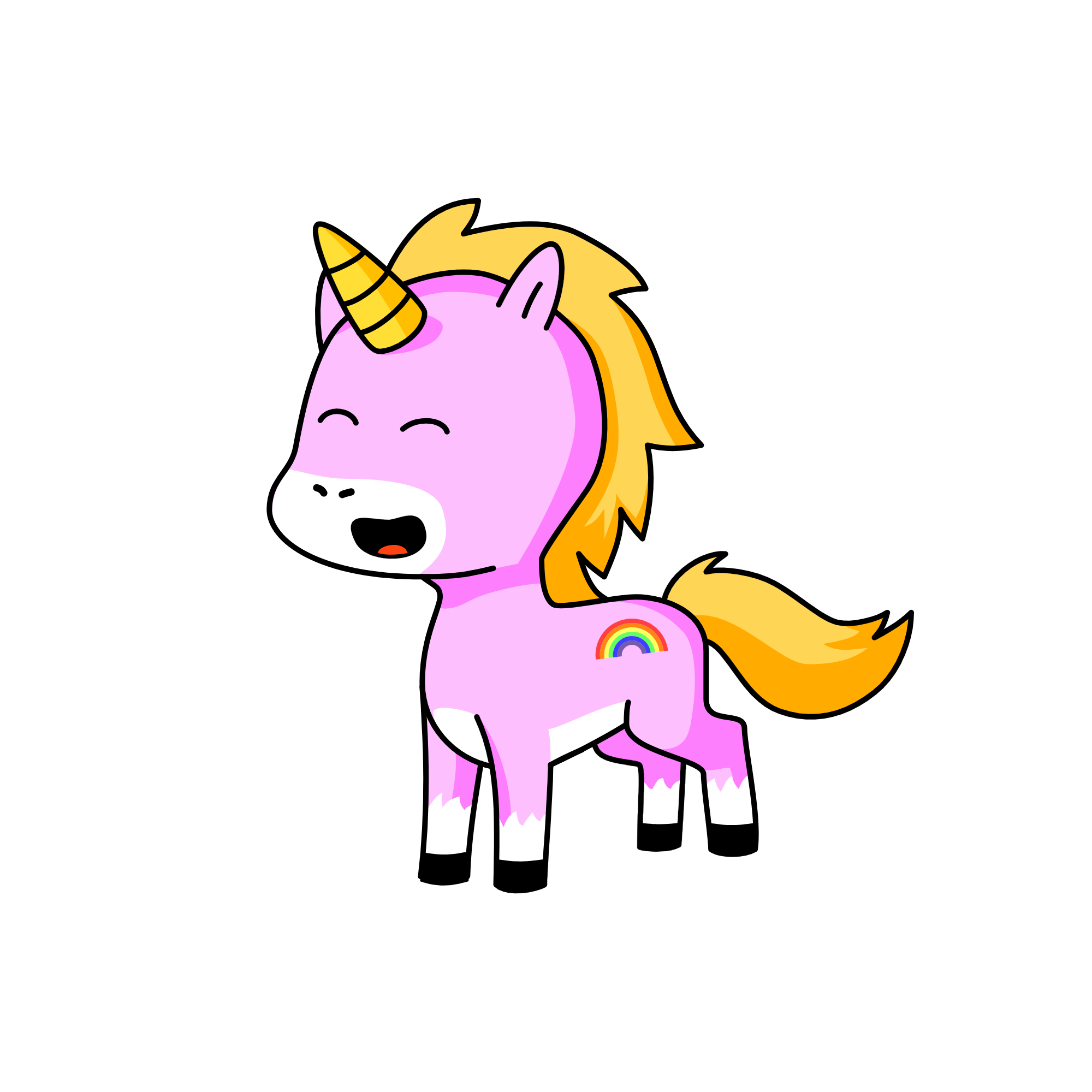 Fancy, the unicorn