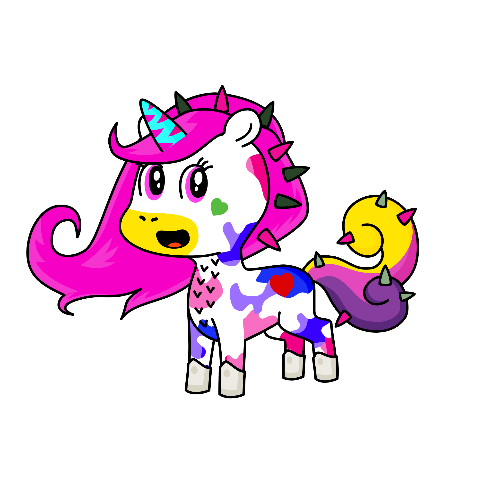 Azúcar, the unicorn