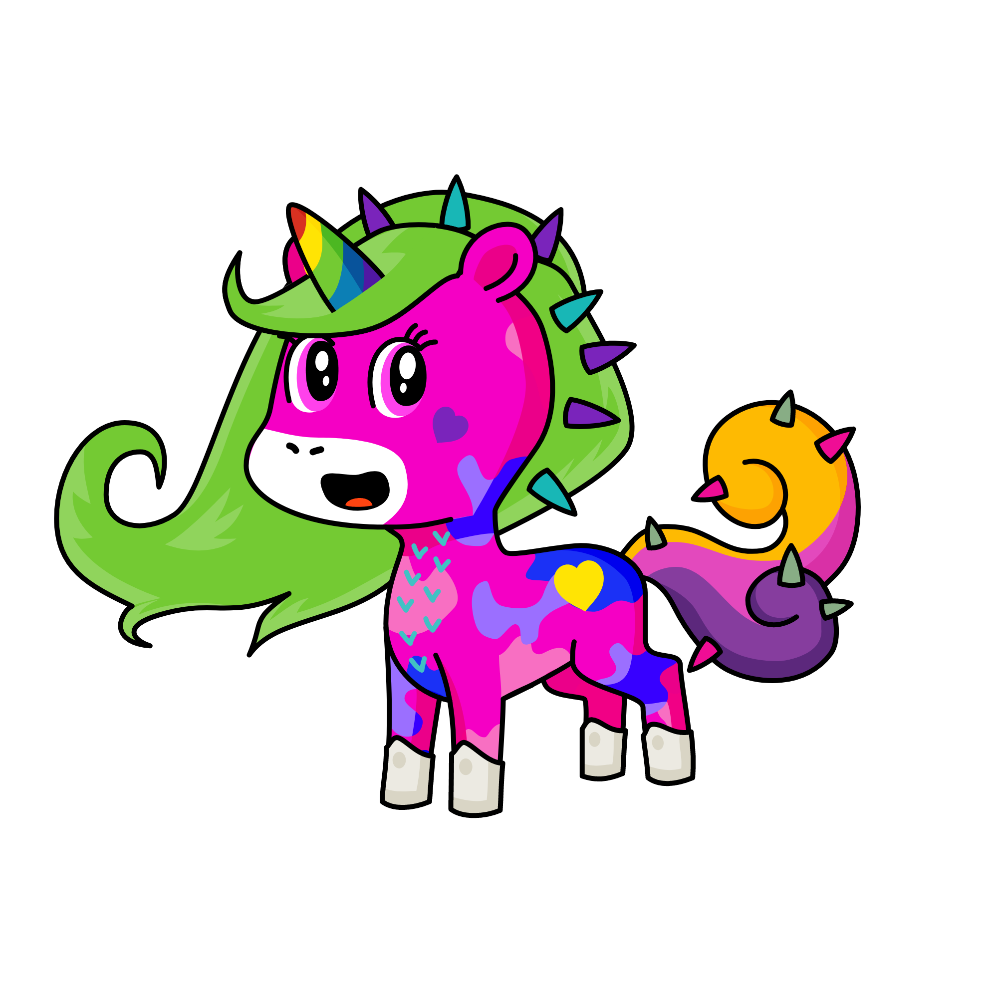 Dulce, the unicorn