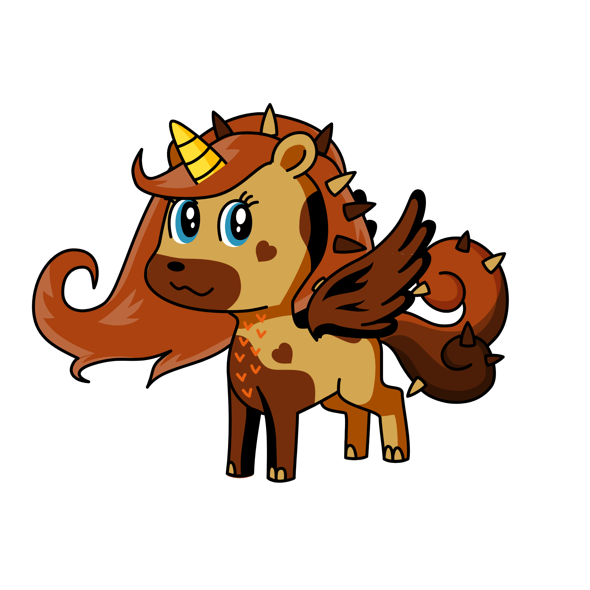 Coffee, the unicorn