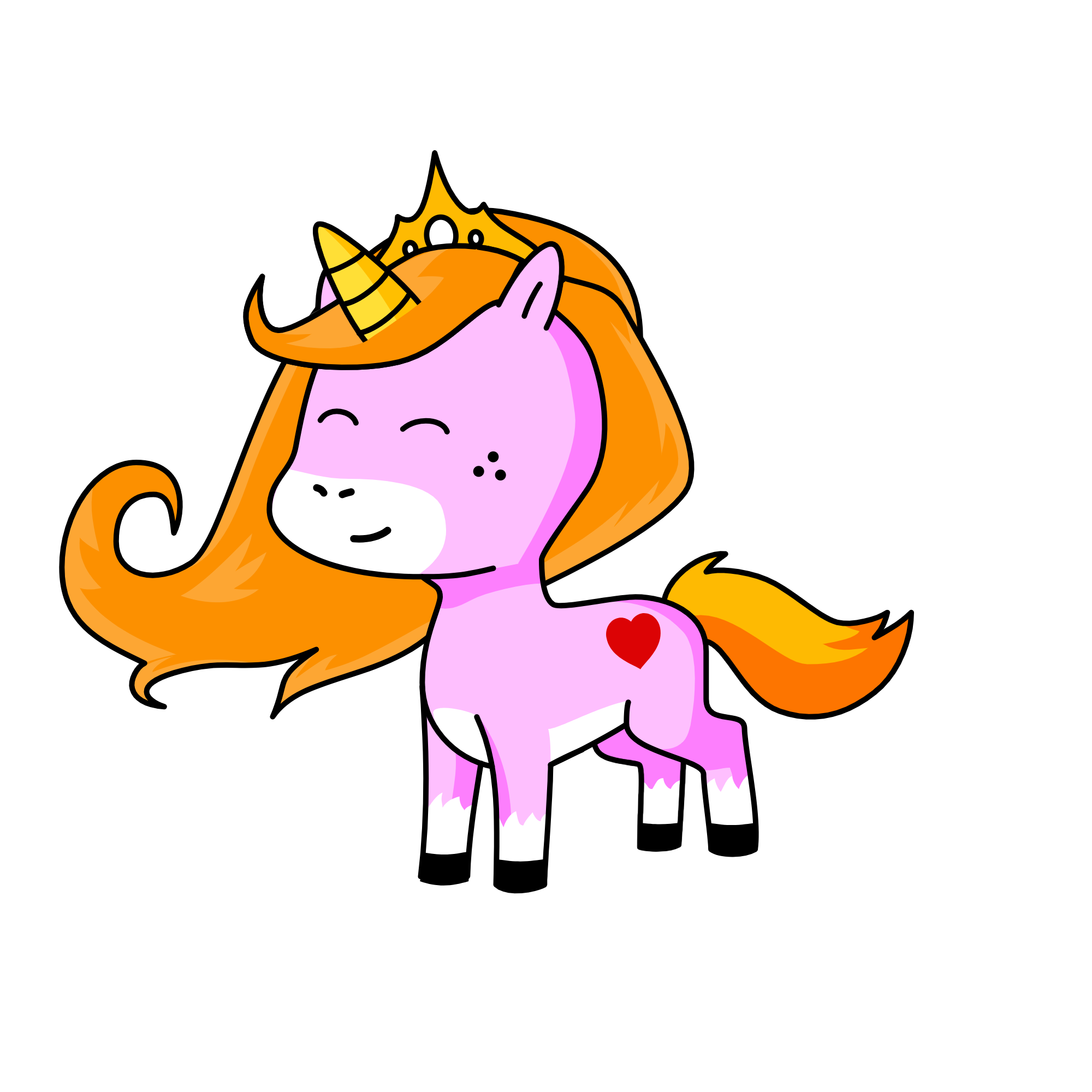 Princess Unicorn, the unicorn