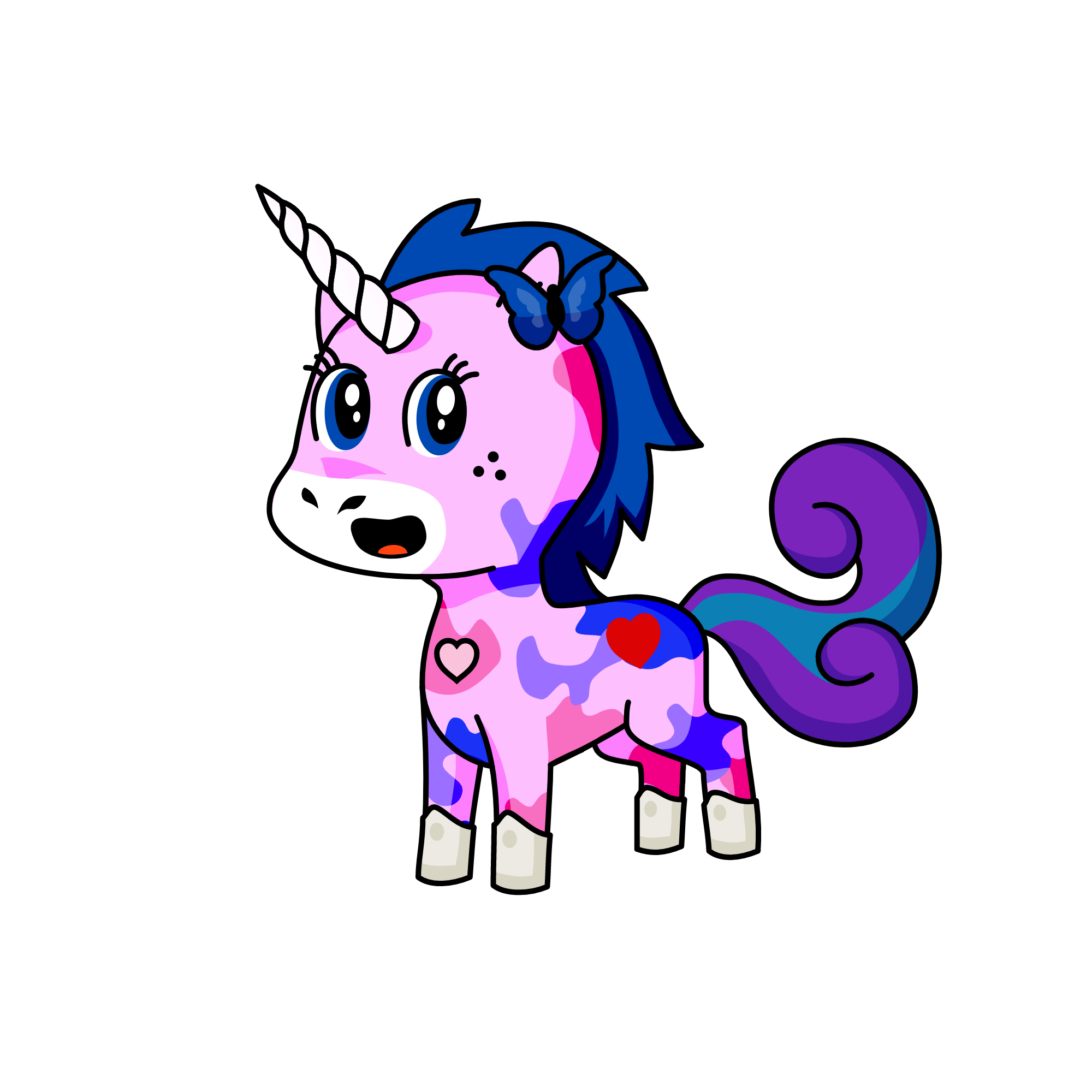 galaxy, the unicorn