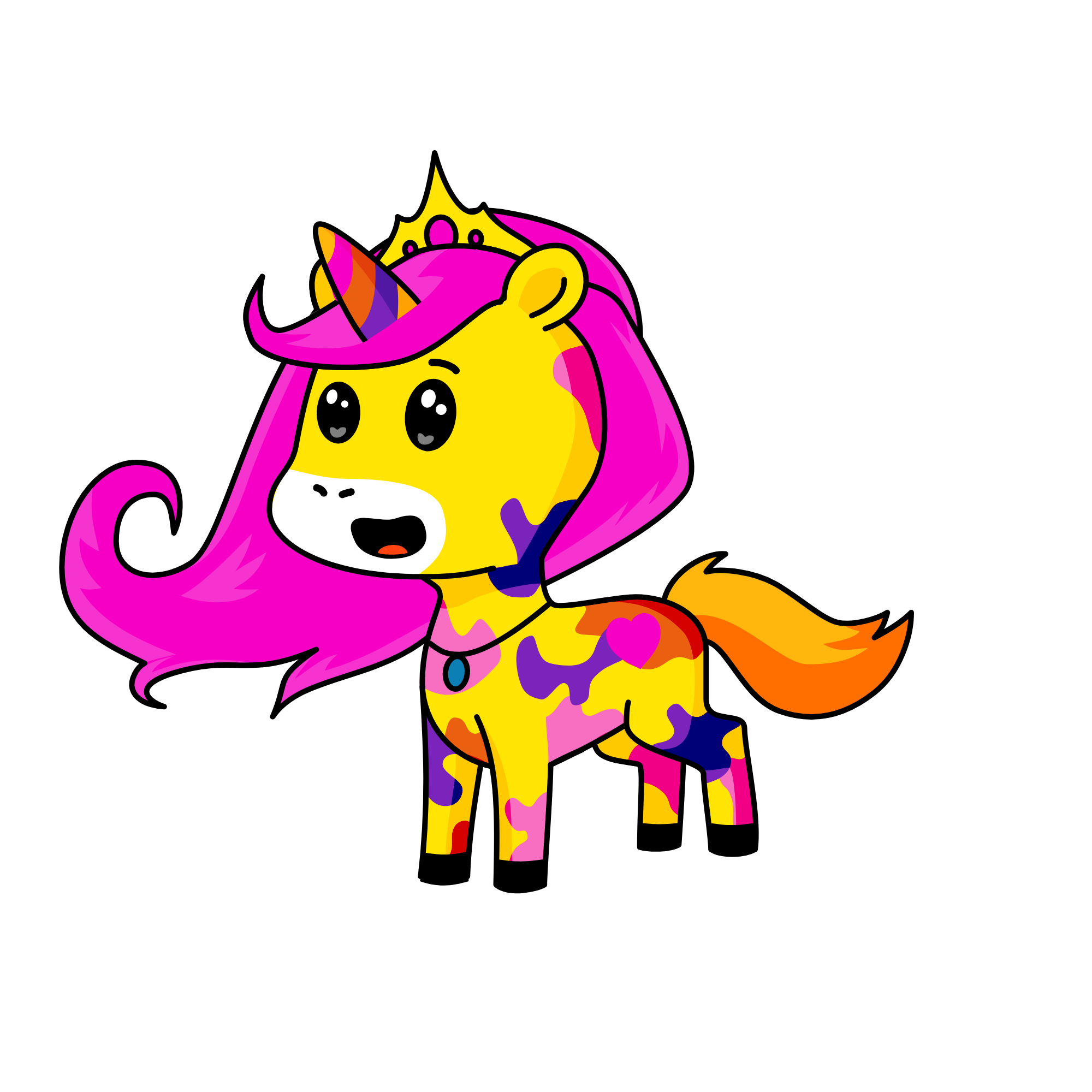 princess Elva, the unicorn