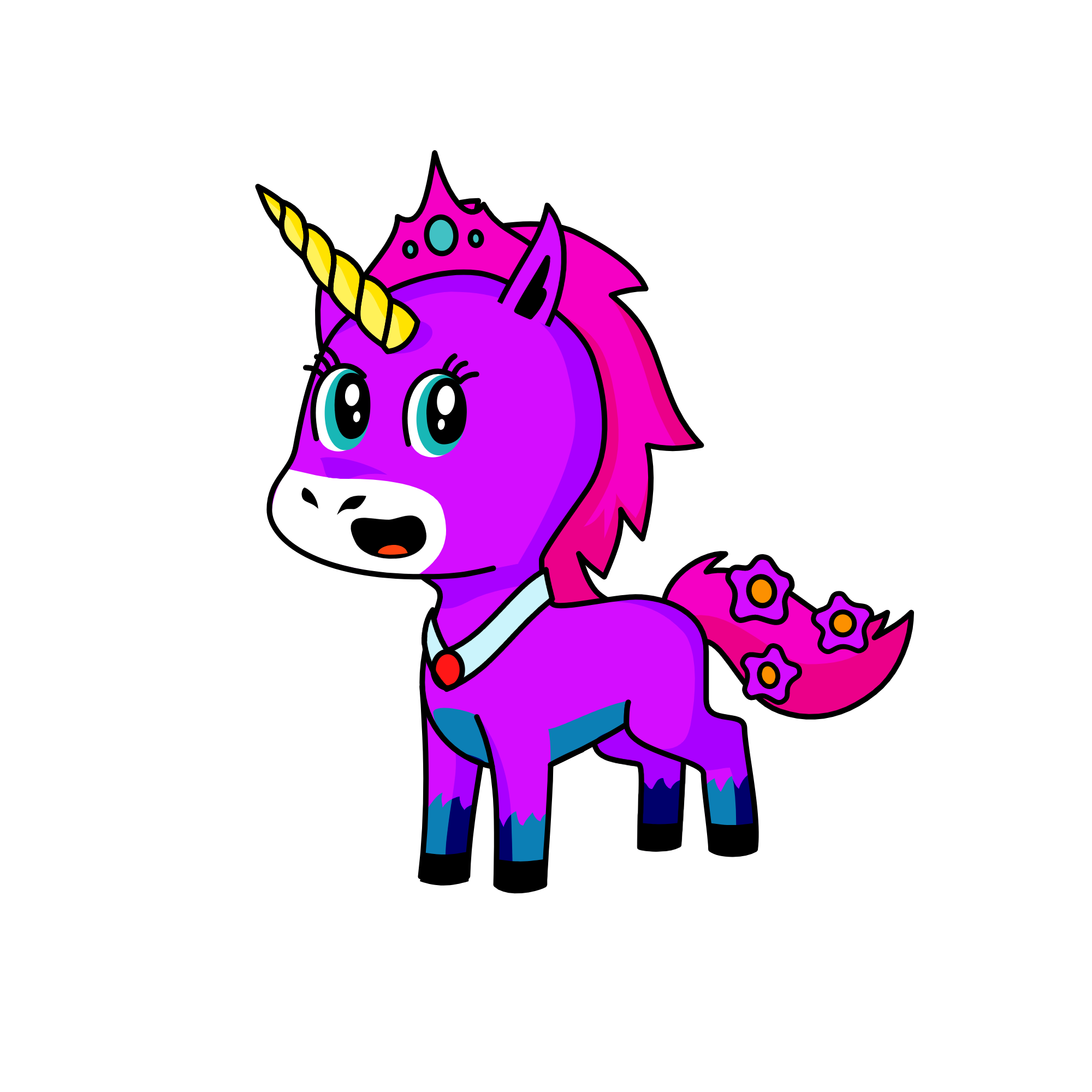 princess, the unicorn