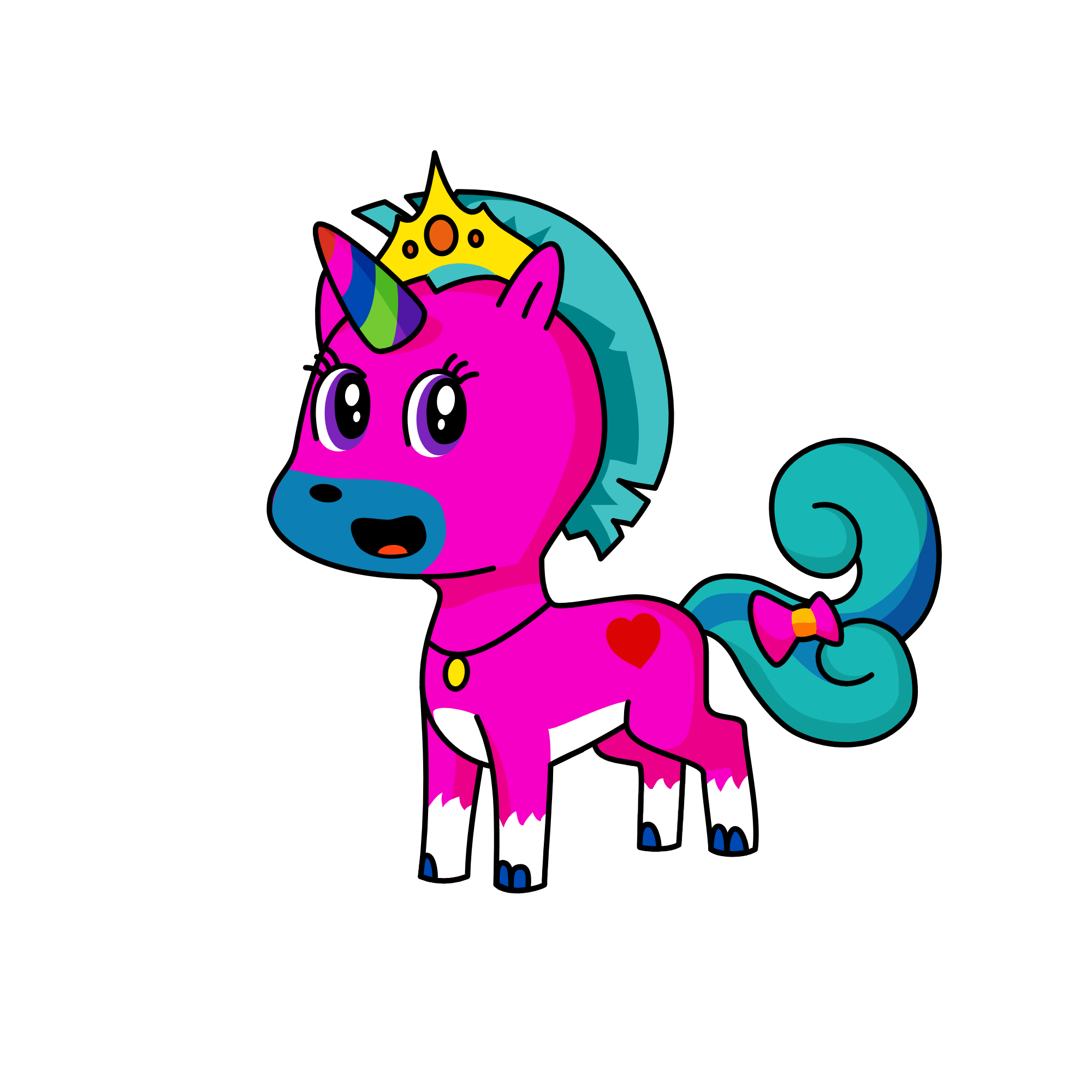 a, the unicorn