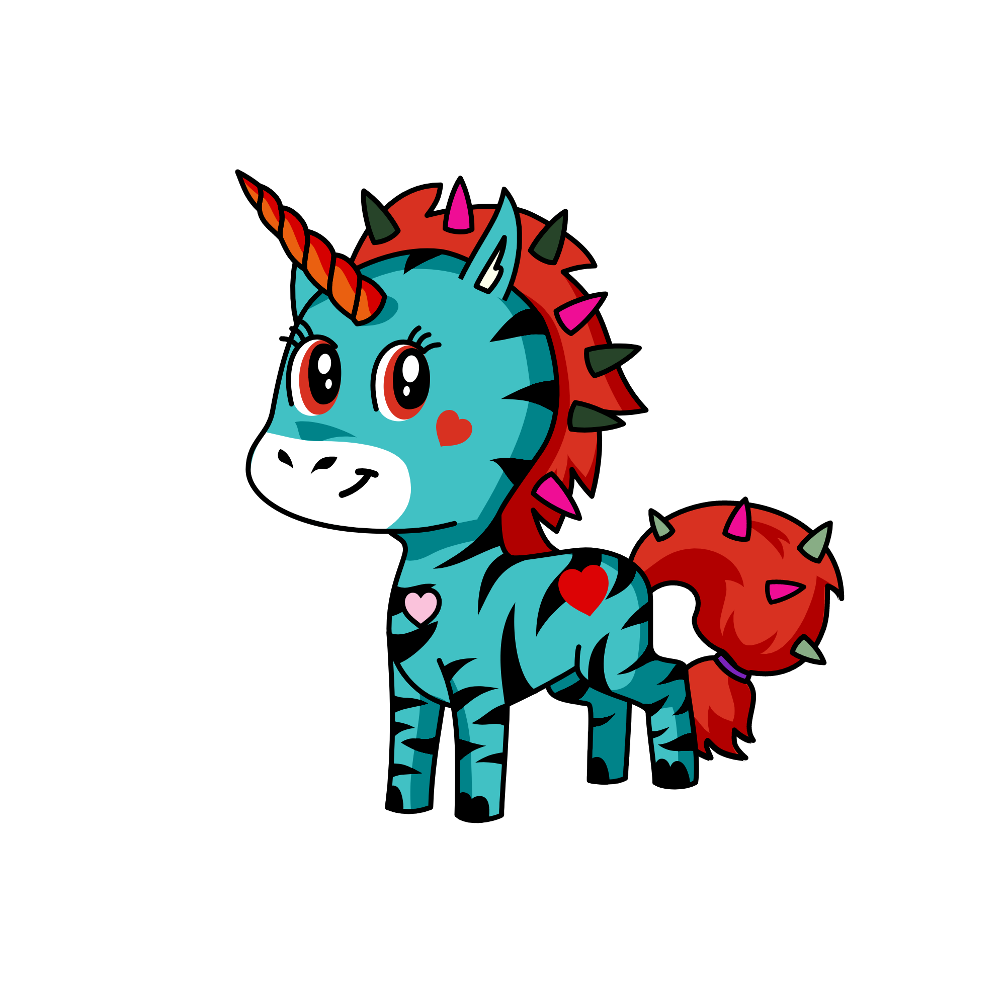 llama, the unicorn