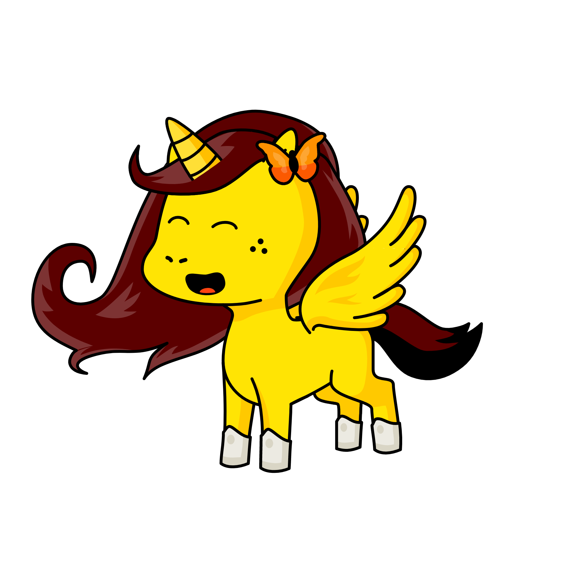 Jolly, the unicorn
