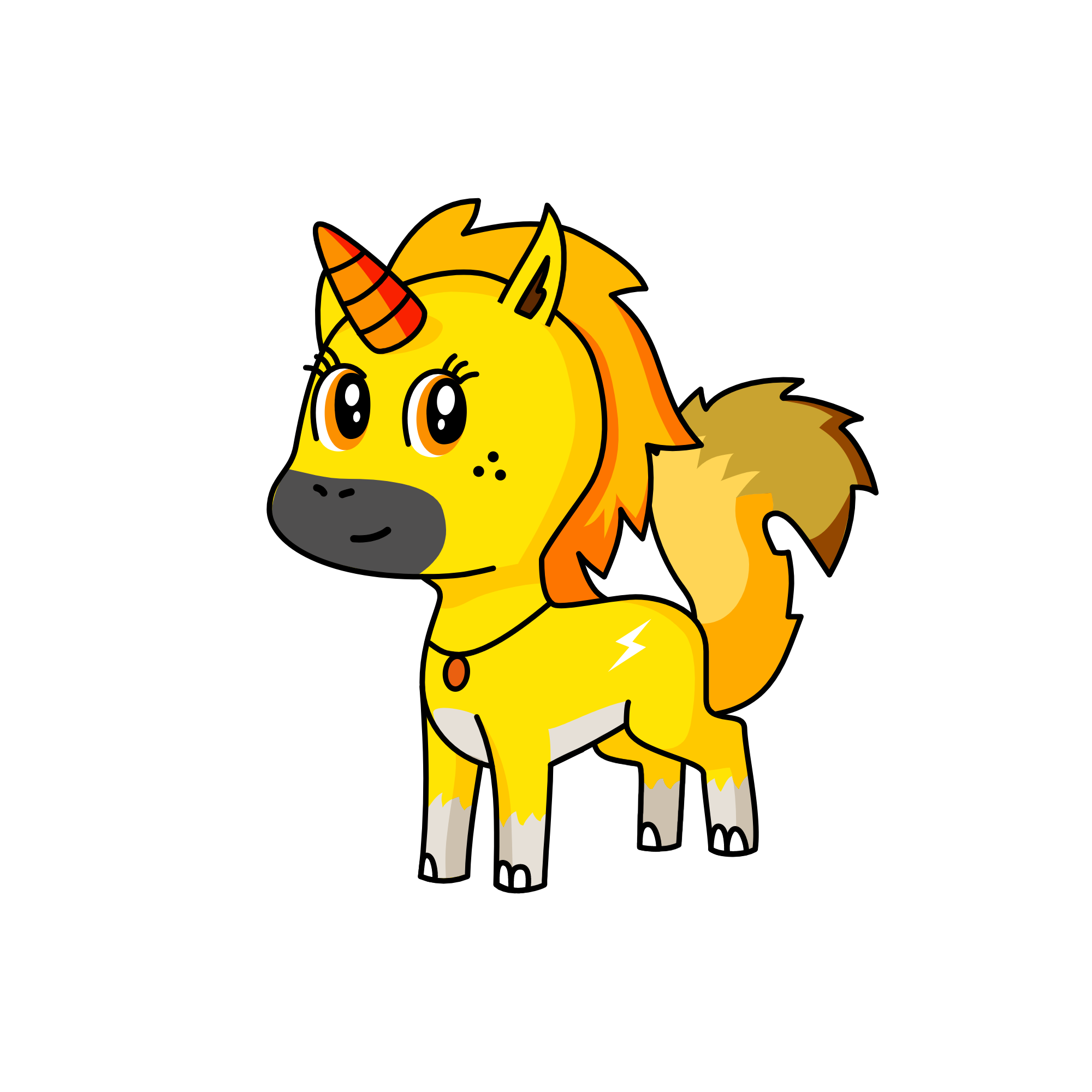 Sunny, the unicorn