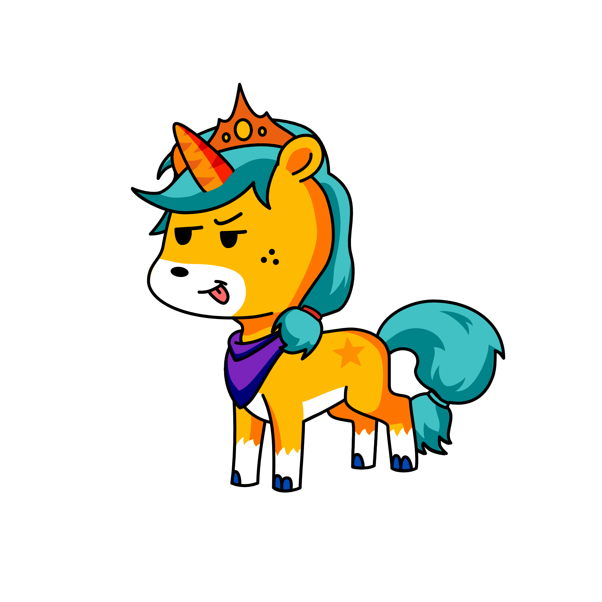 Dack, the unicorn