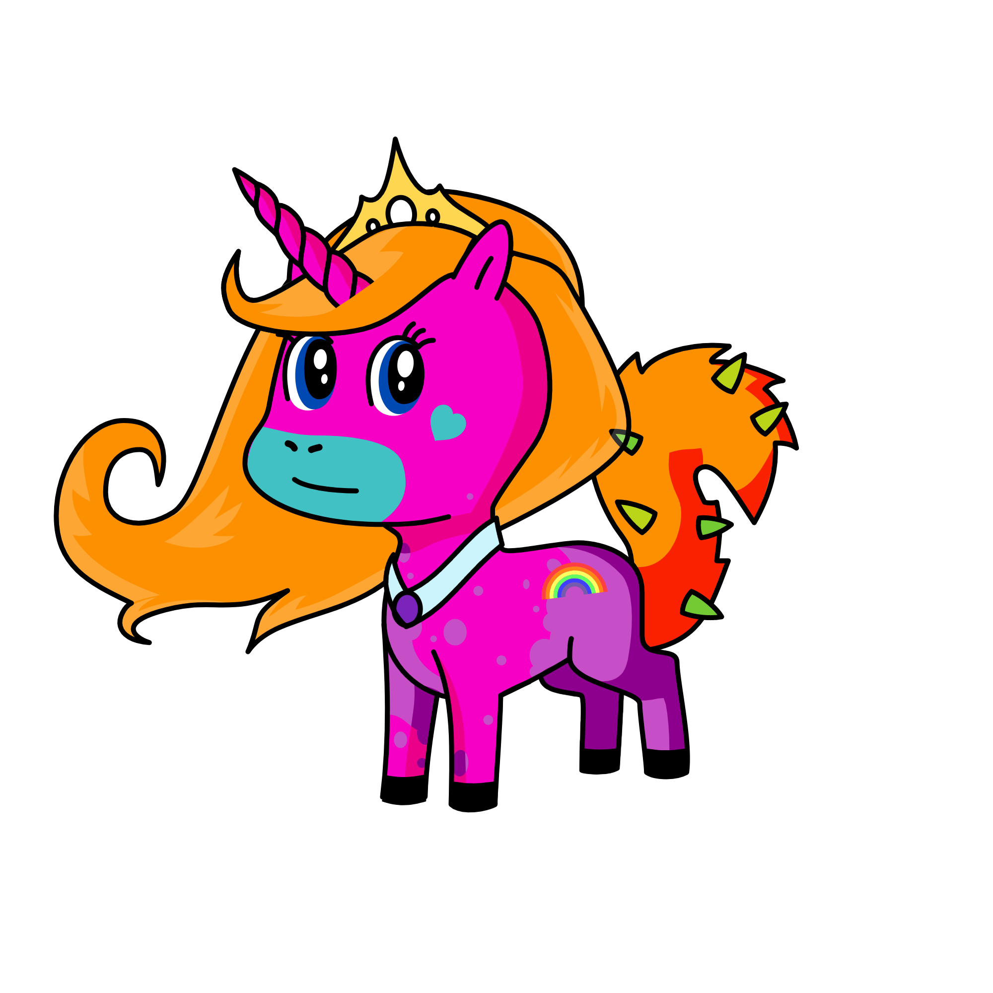 princess amore, the unicorn