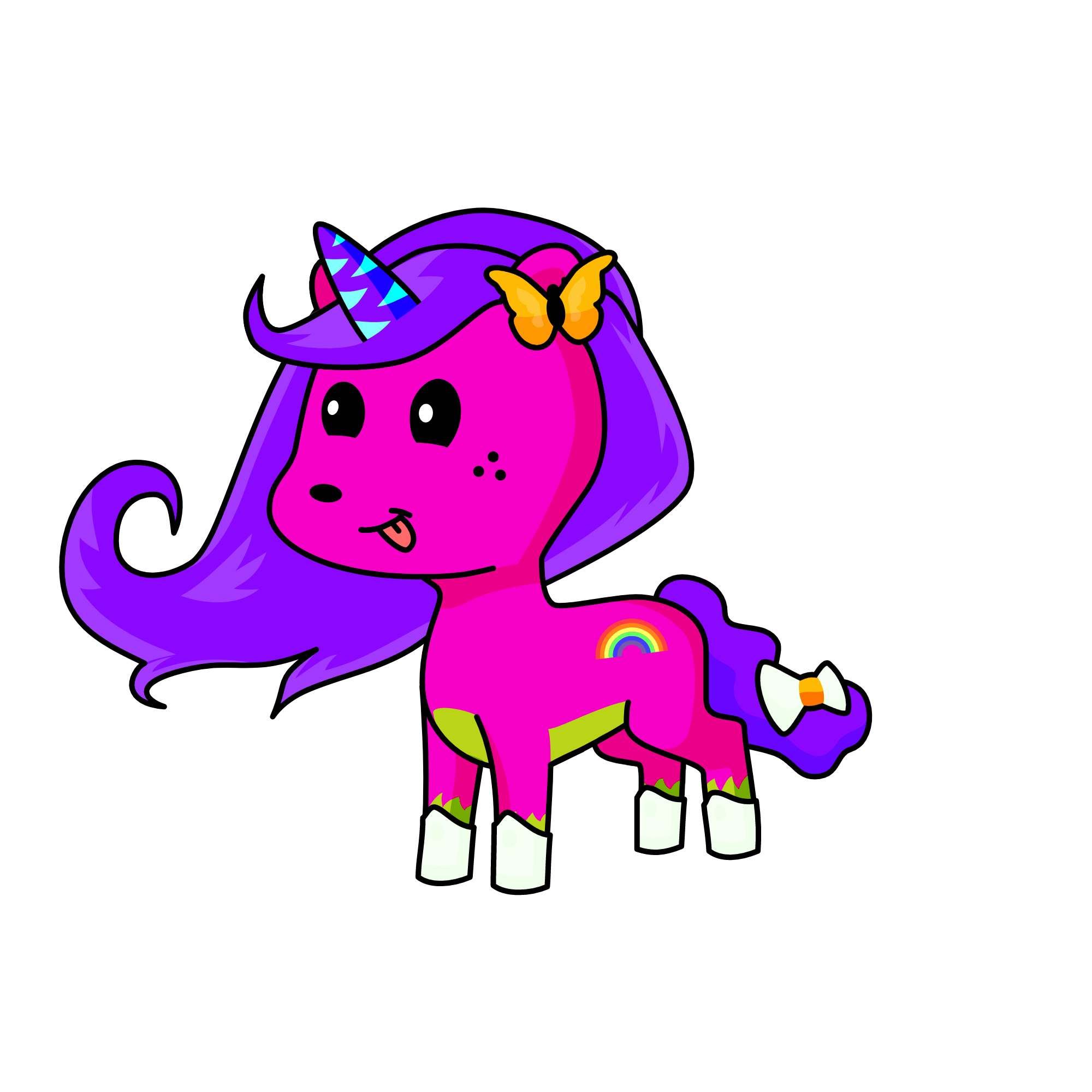 Caliya, the unicorn