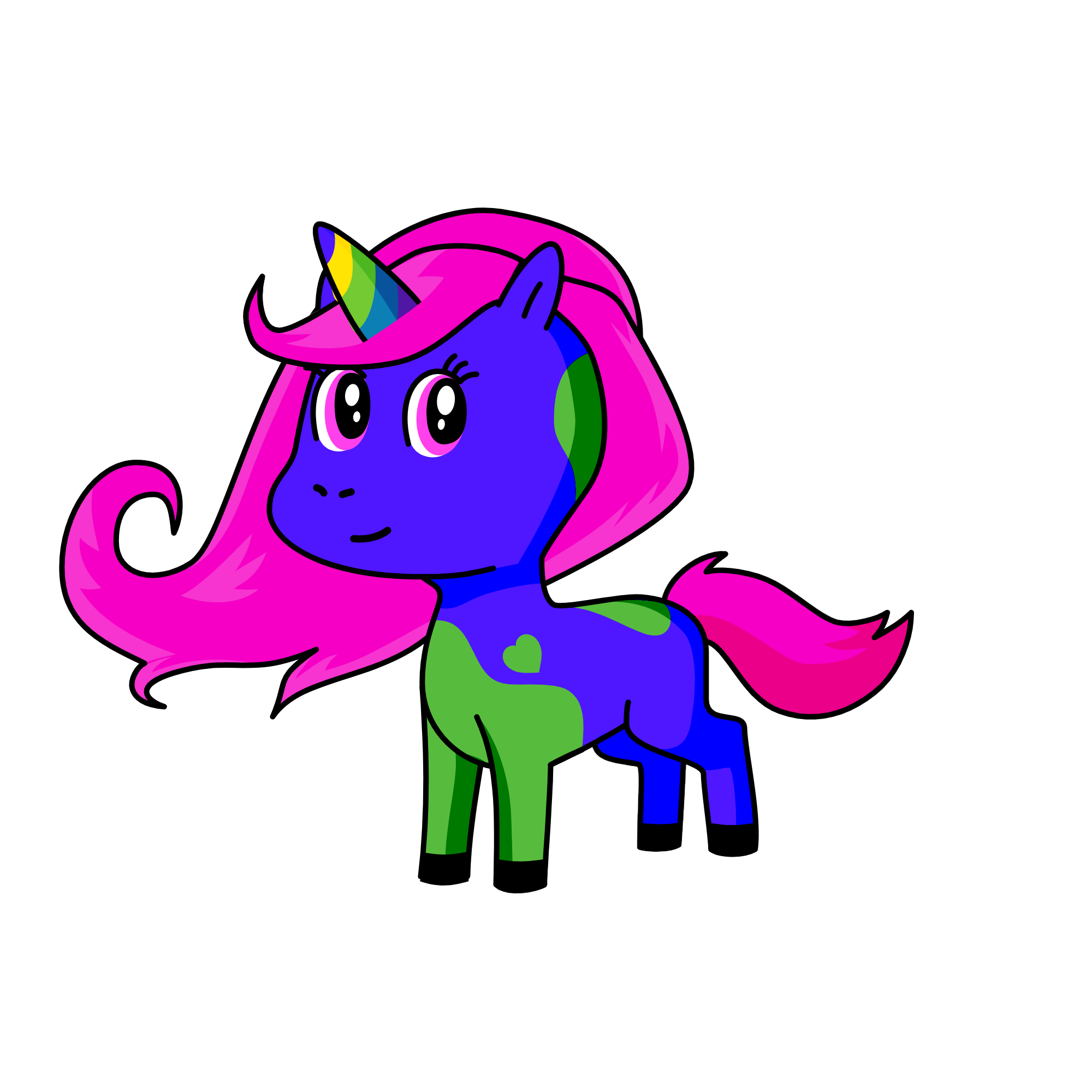 Fun, the unicorn