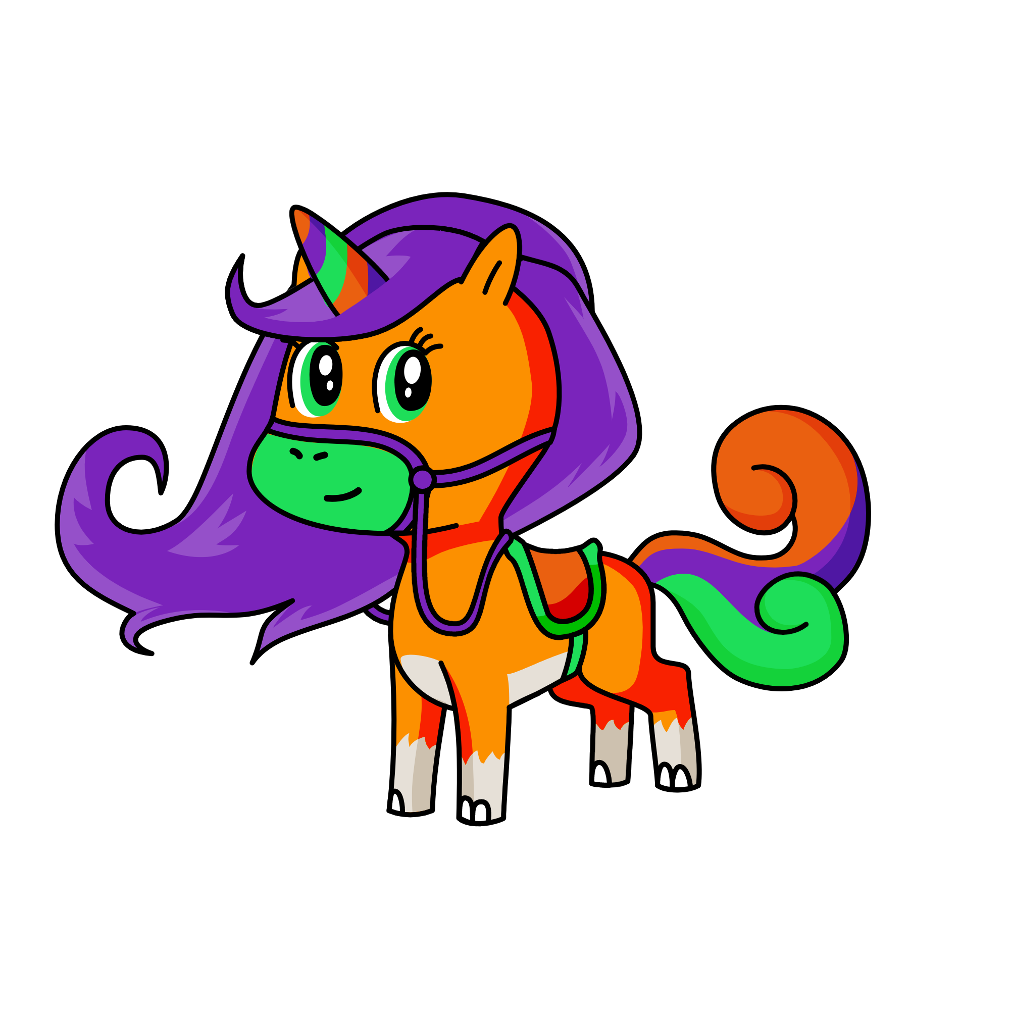 Spook!, the unicorn