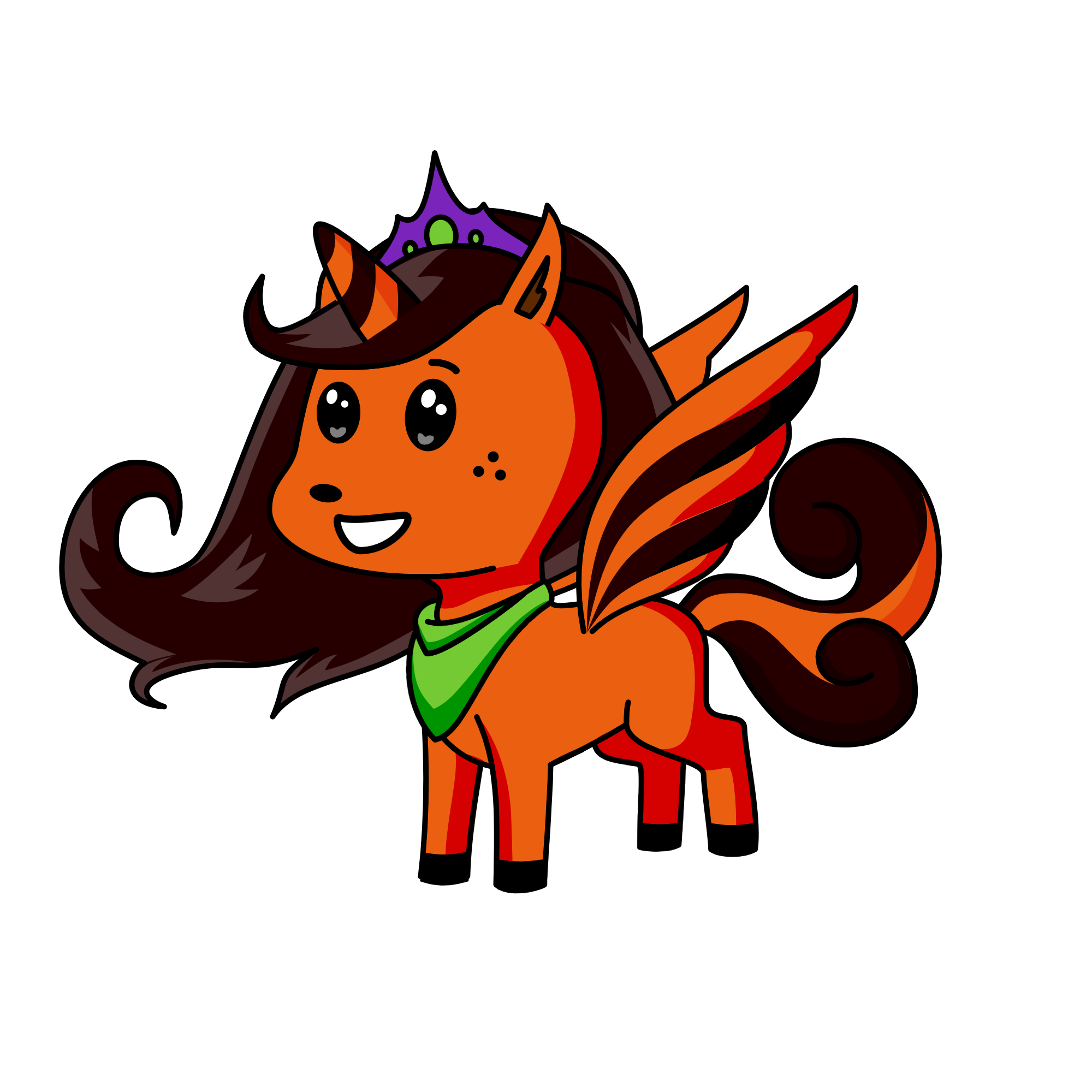 Halloween, the unicorn