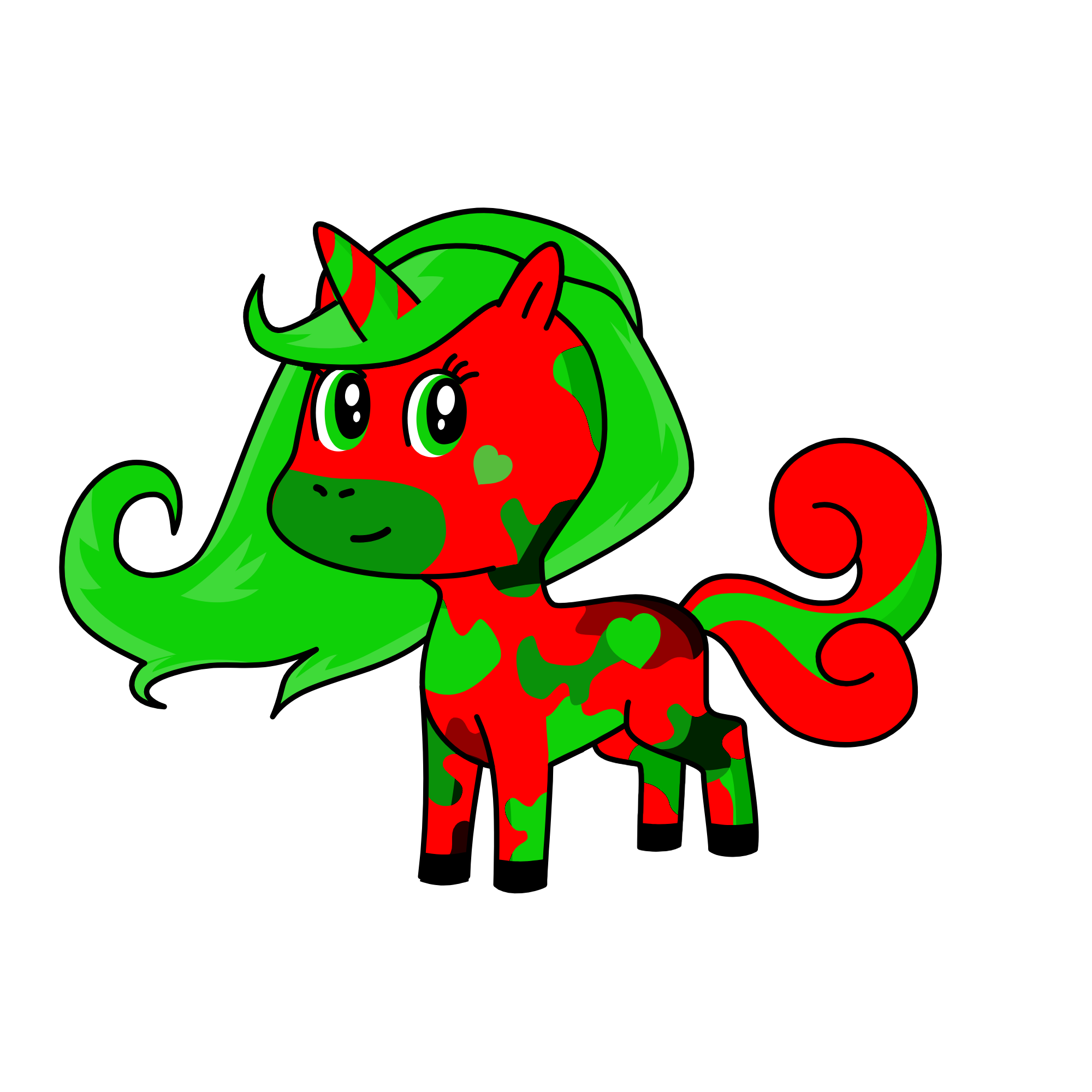 christmas, the unicorn