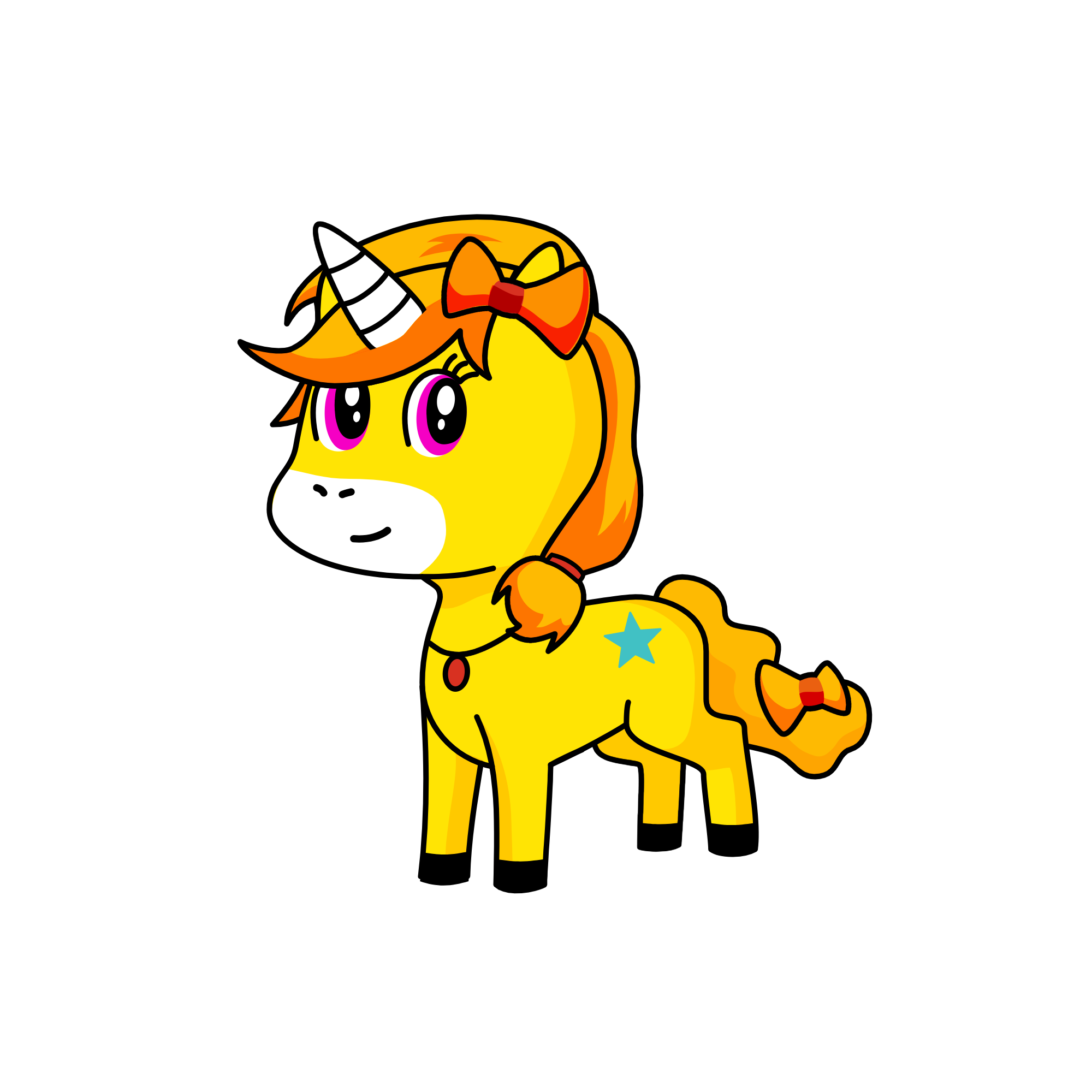 Chispita 🤩, the unicorn