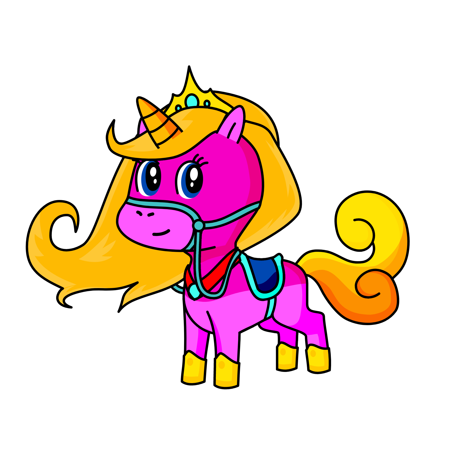 Queen, the unicorn