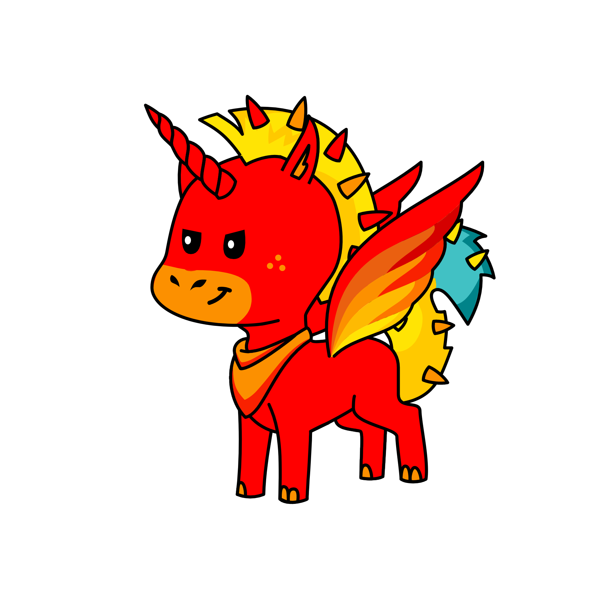 blaze, the unicorn