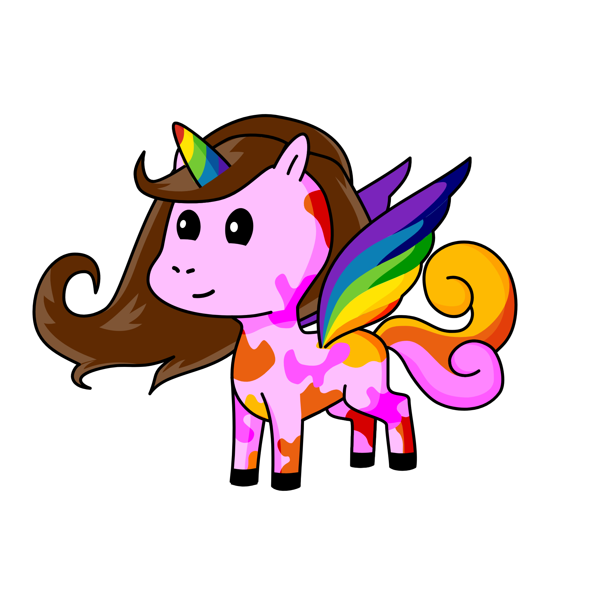 rainbow, the unicorn