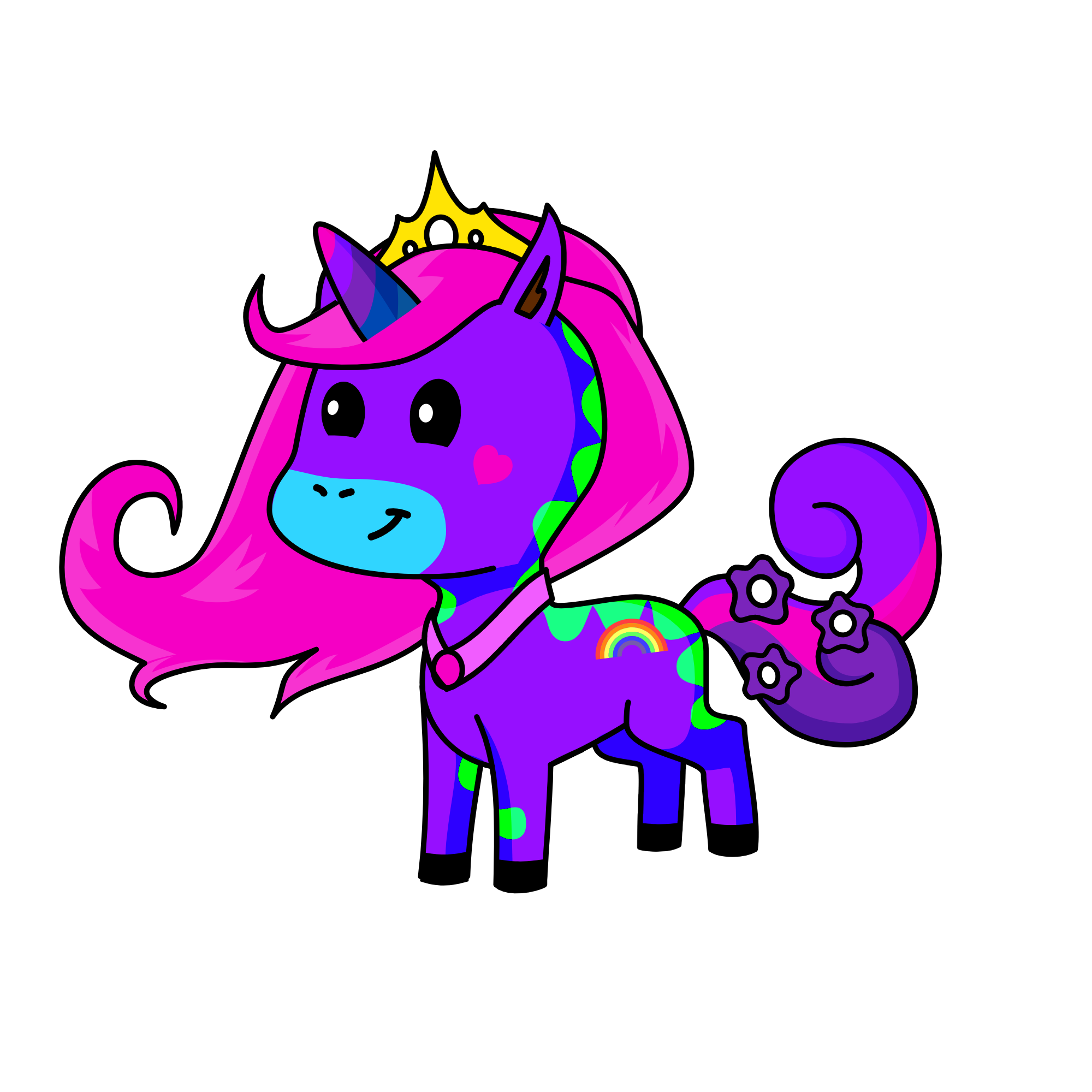 Cutiecorn, the unicorn