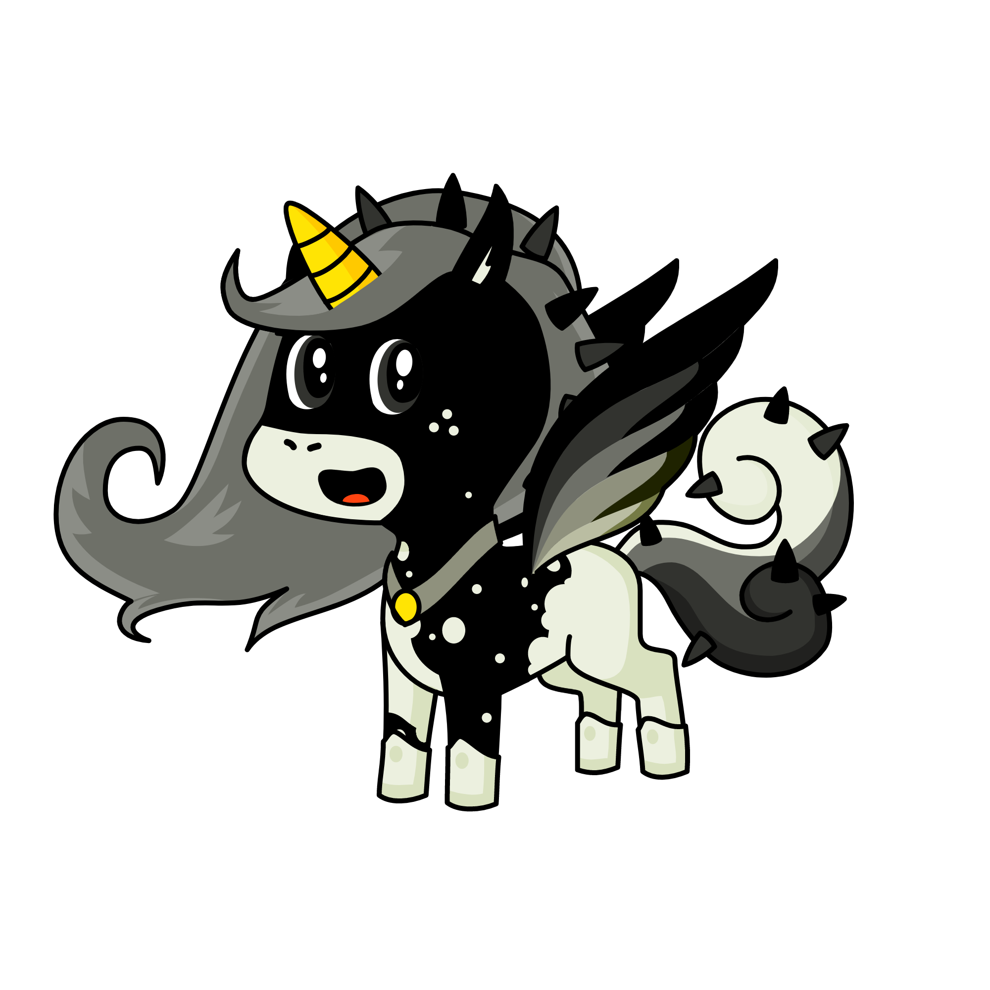 Midnight, the unicorn