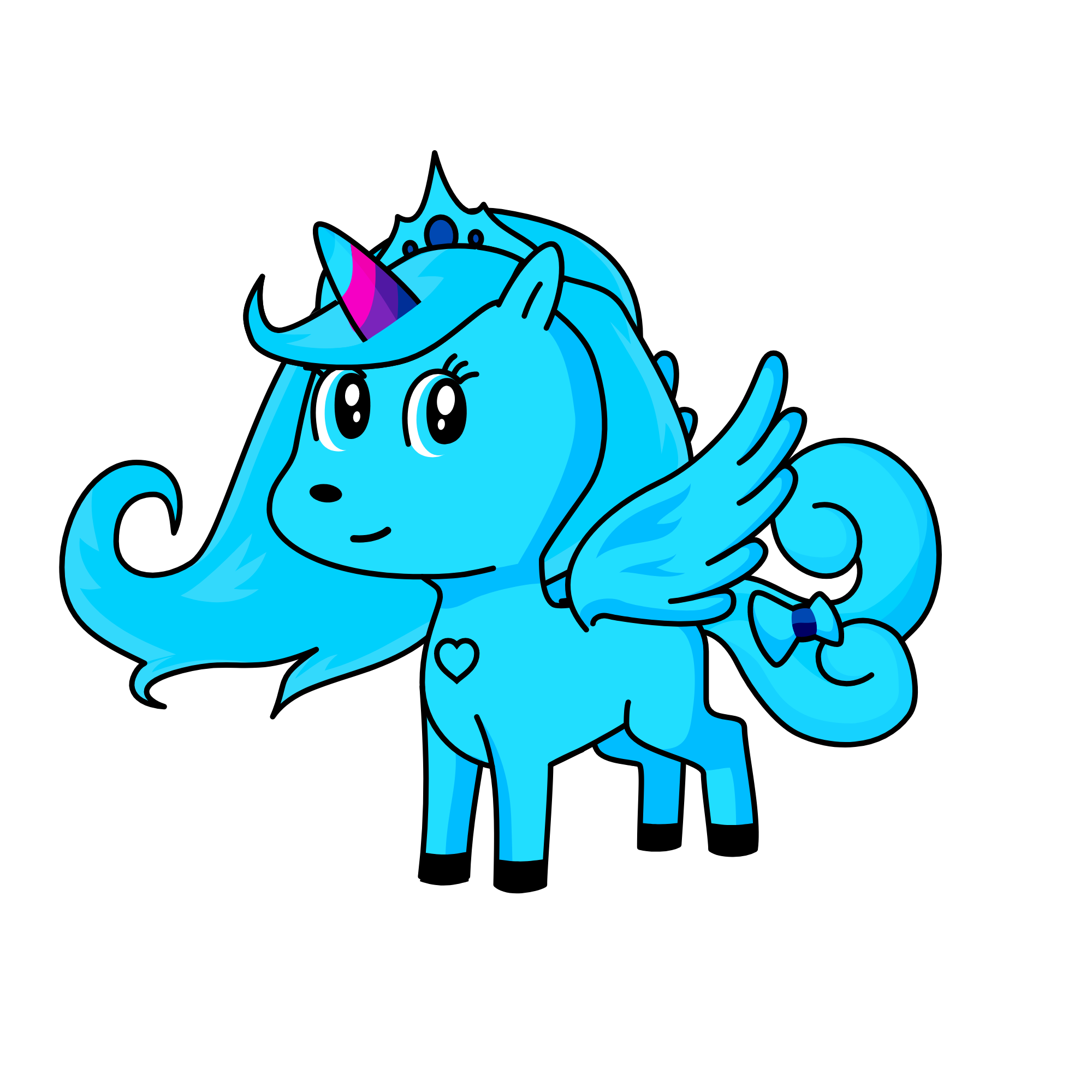 Flora, the unicorn