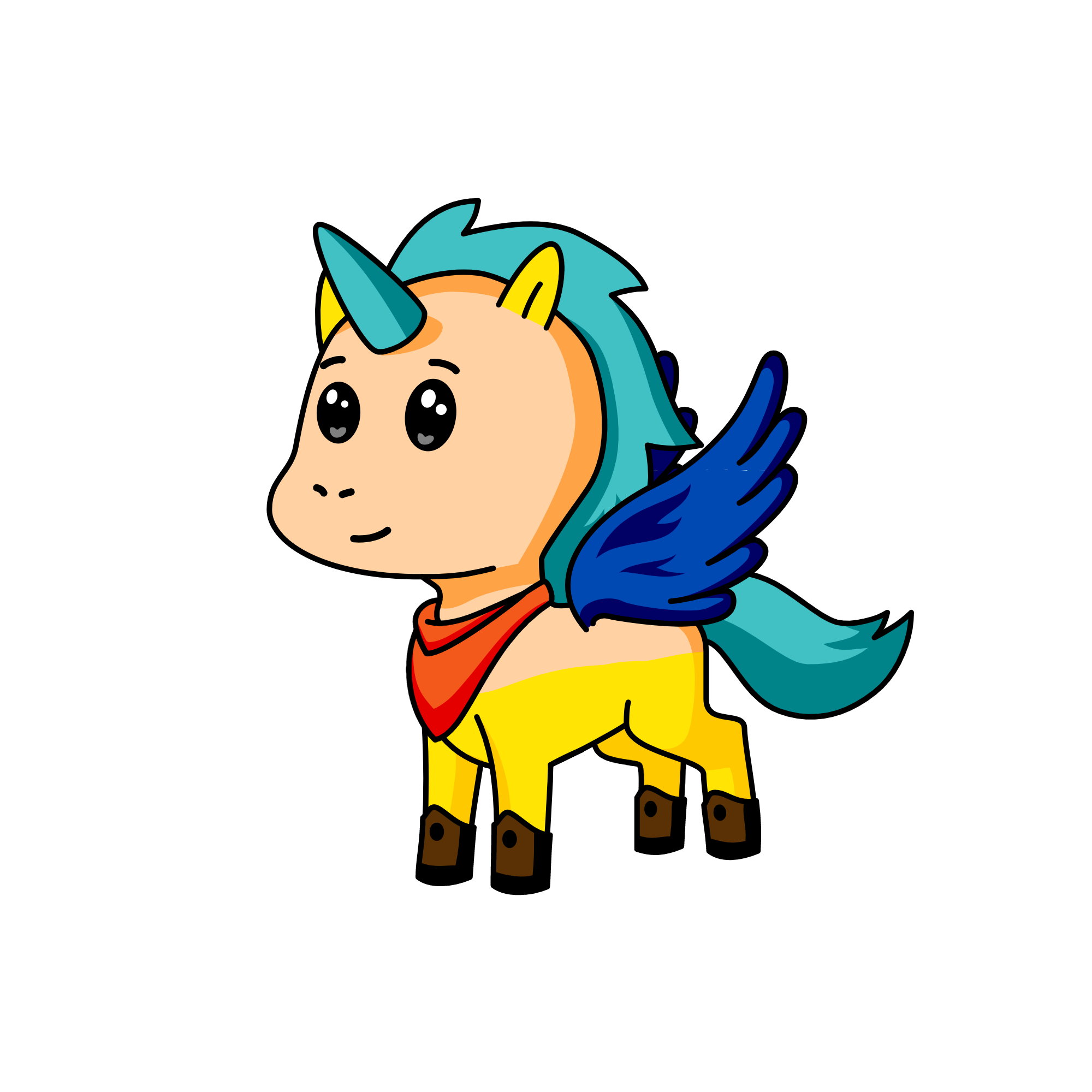 Aang-corn, the unicorn