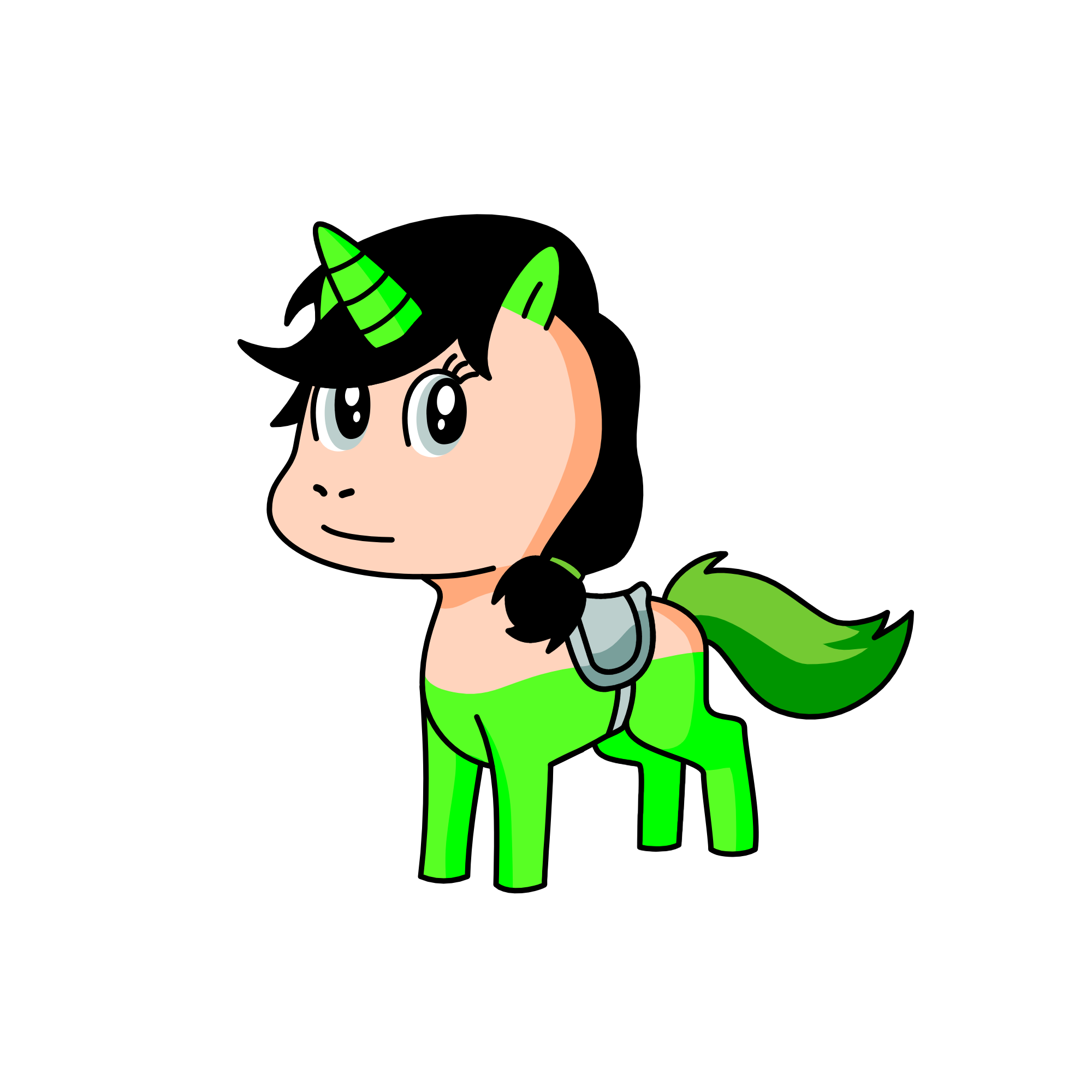 Toph Beifong, the unicorn