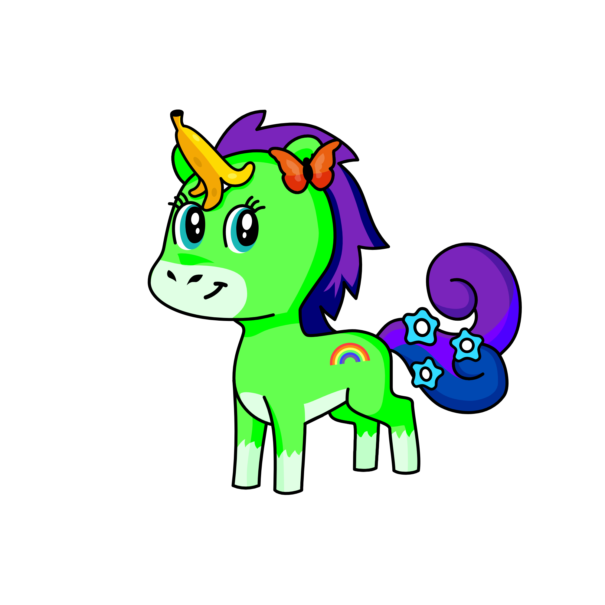 pie, the unicorn