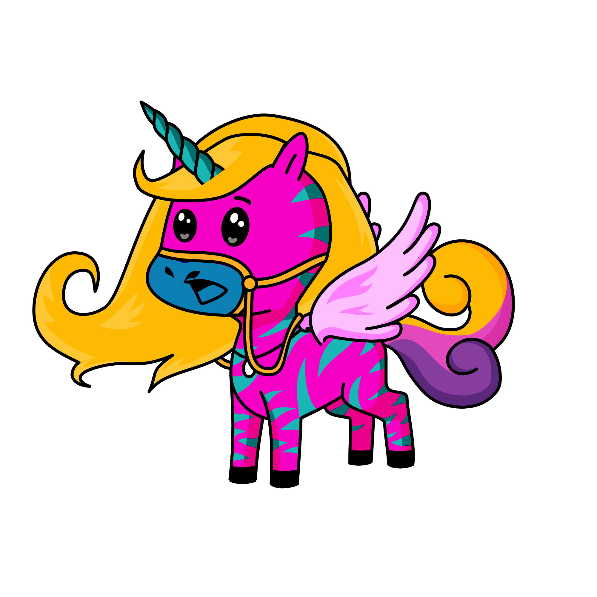 ze bee, the unicorn