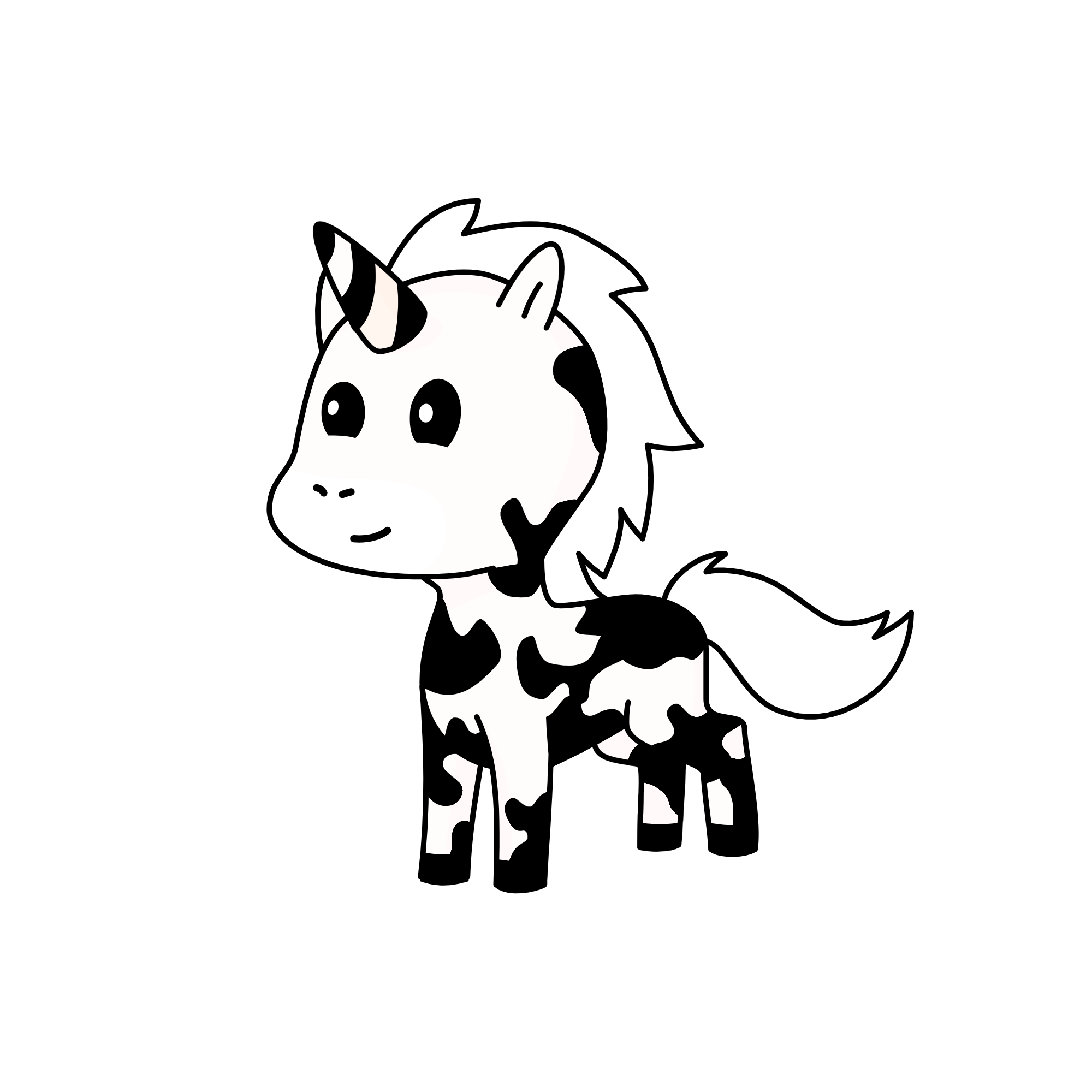 Cowsnow, the unicorn