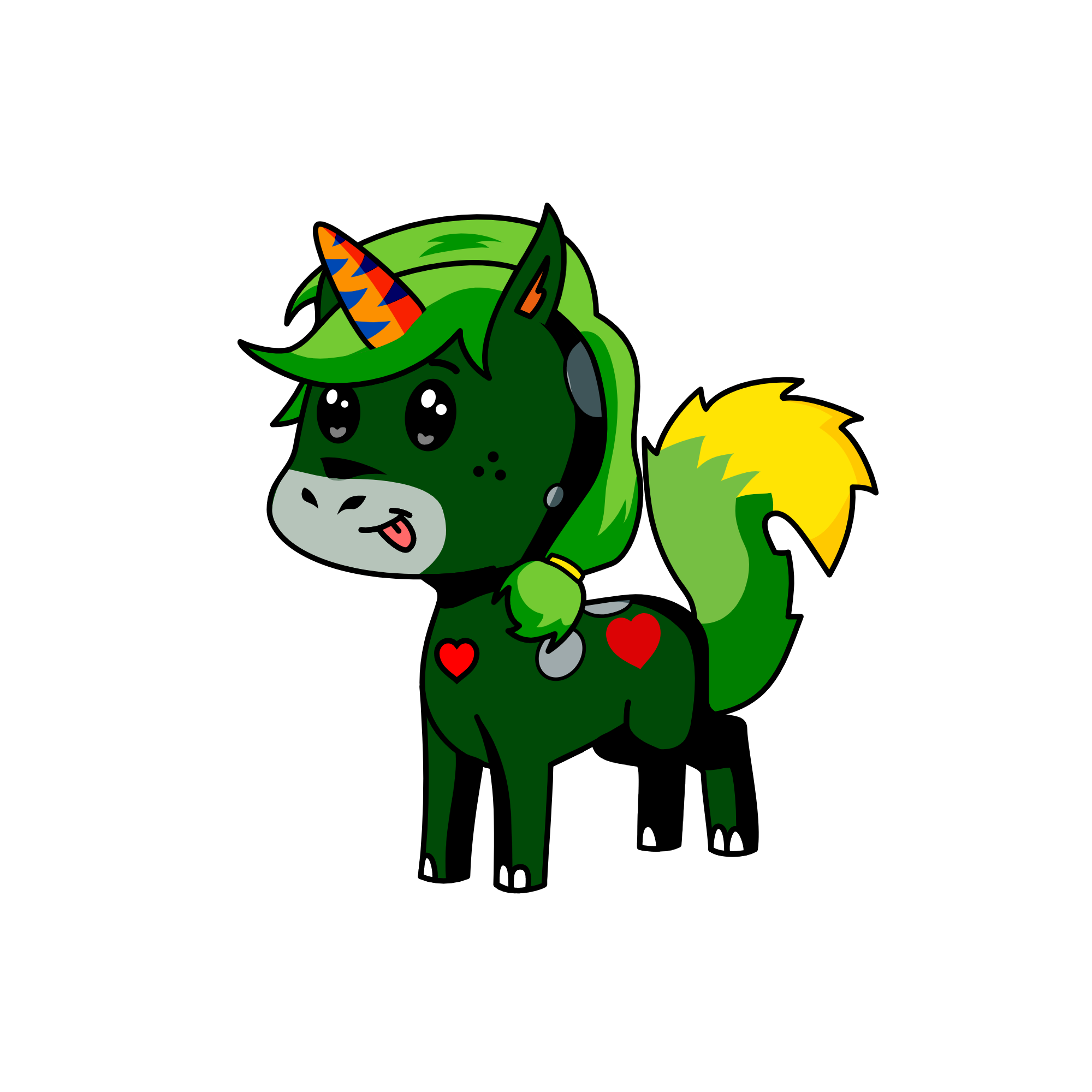 vert, the unicorn