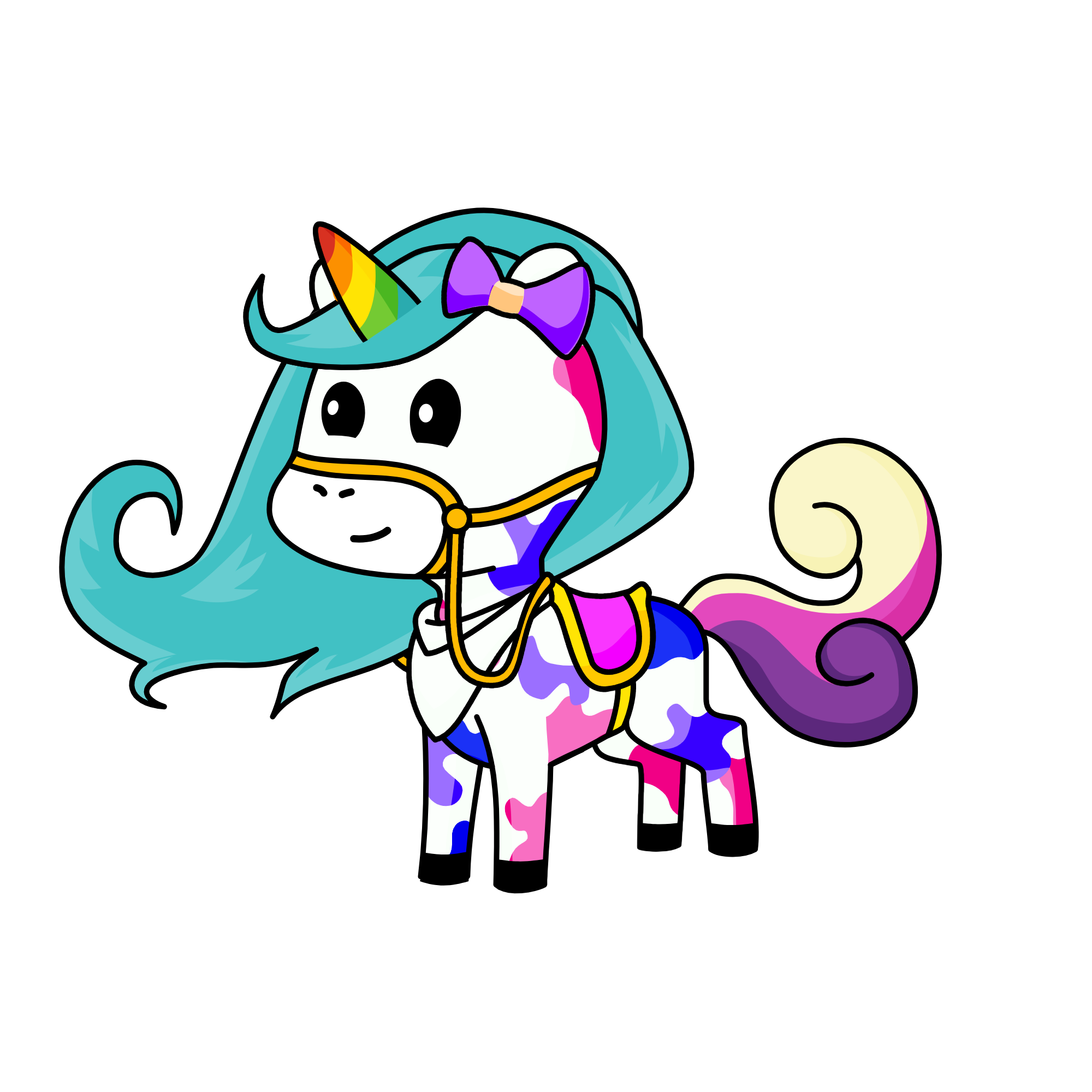 snowy, the unicorn
