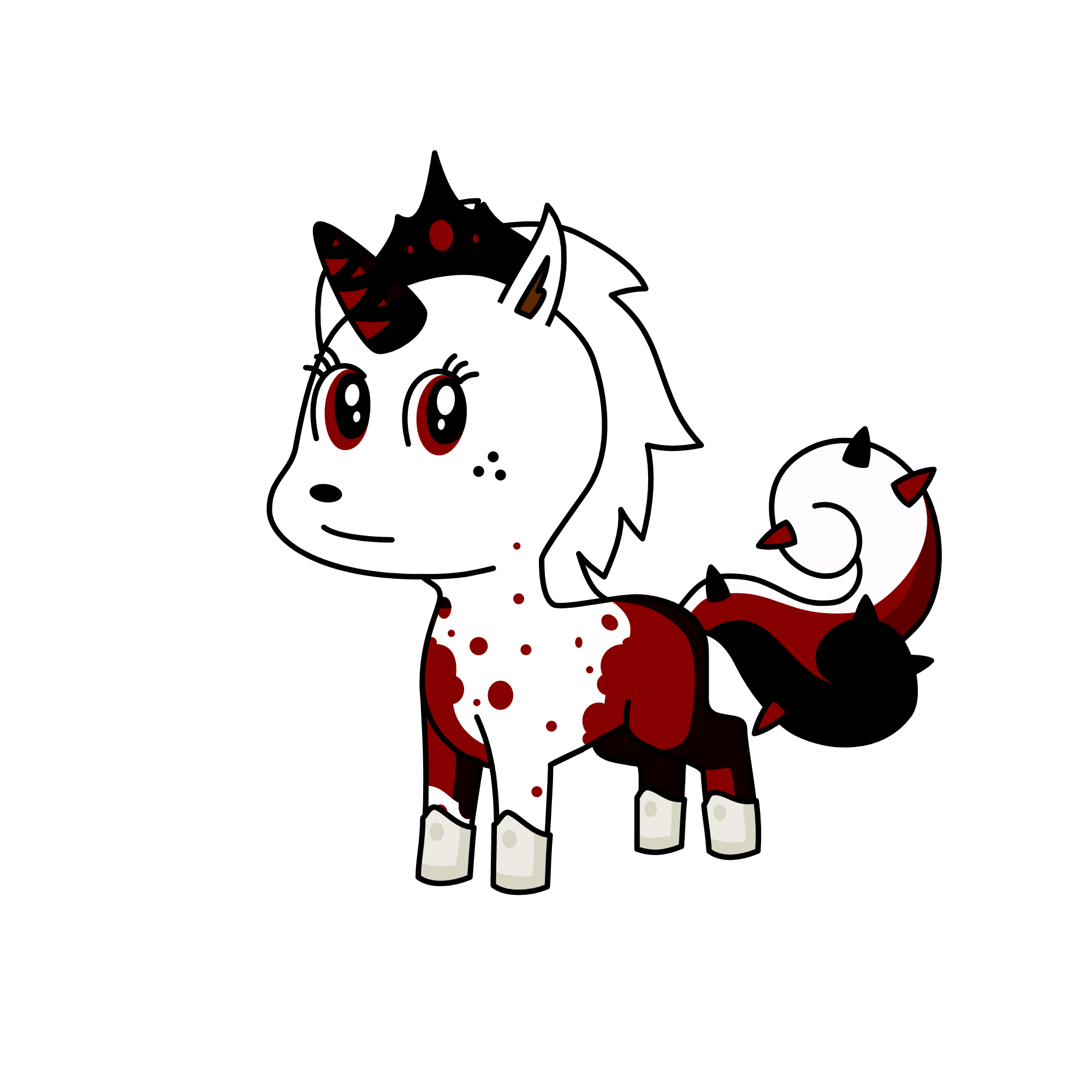 Ektroeya, the unicorn