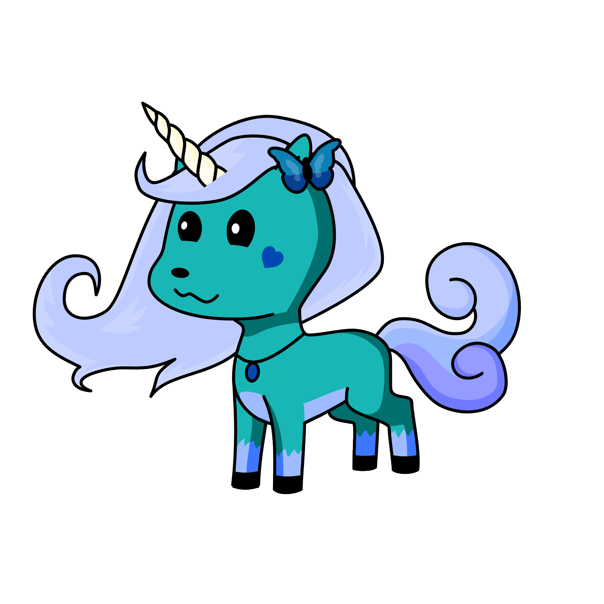 Moonshine, the unicorn