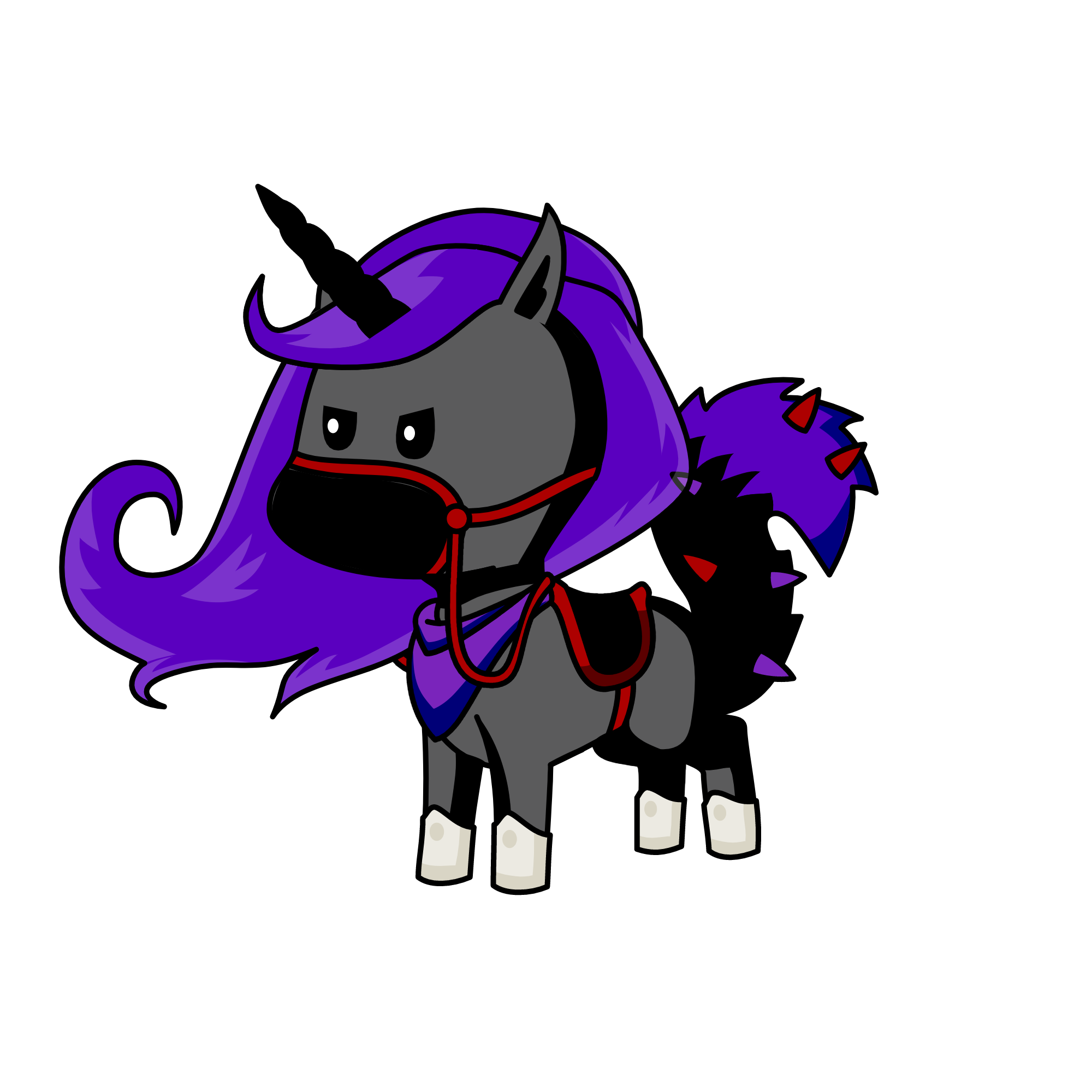 Midnight, the unicorn