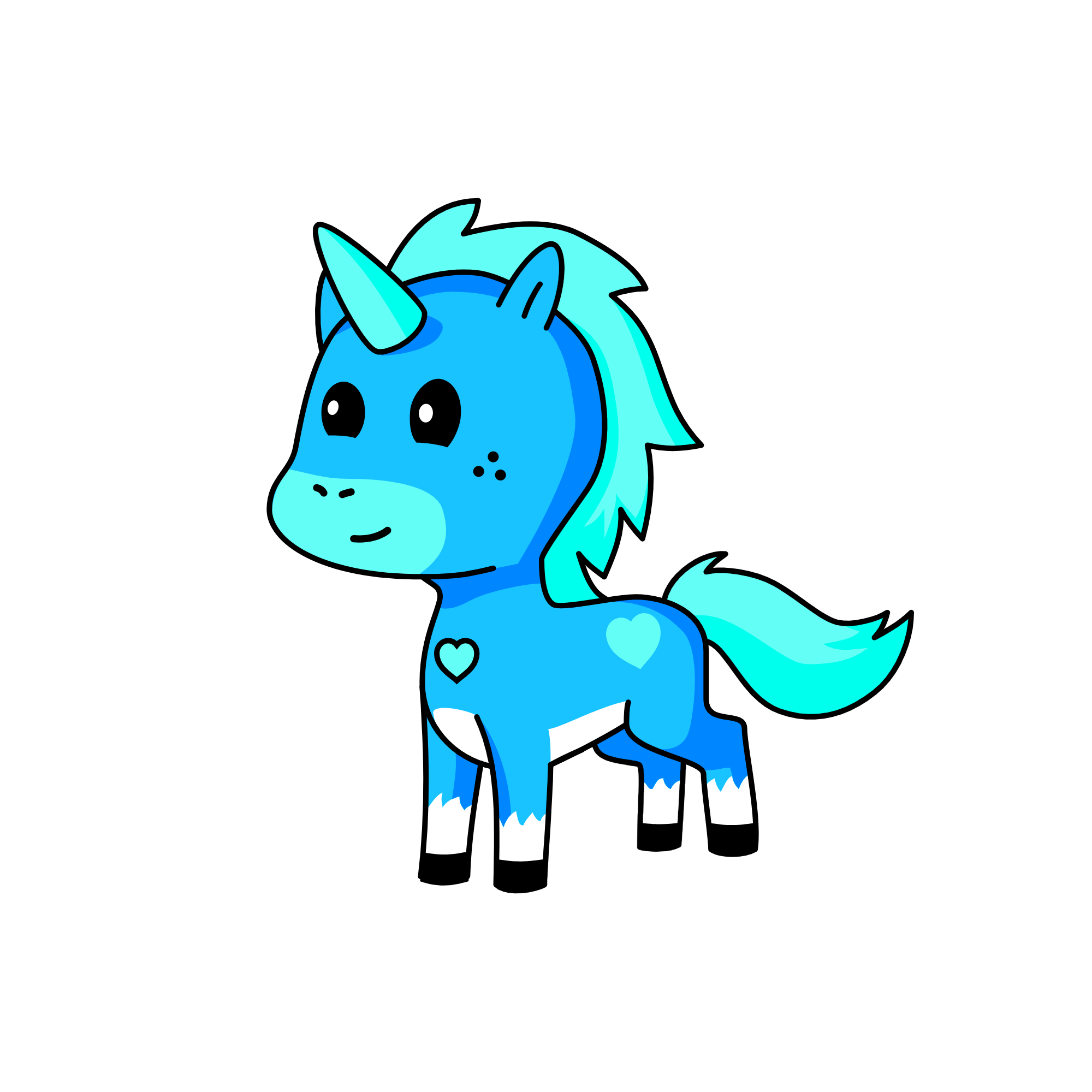 goose, the unicorn