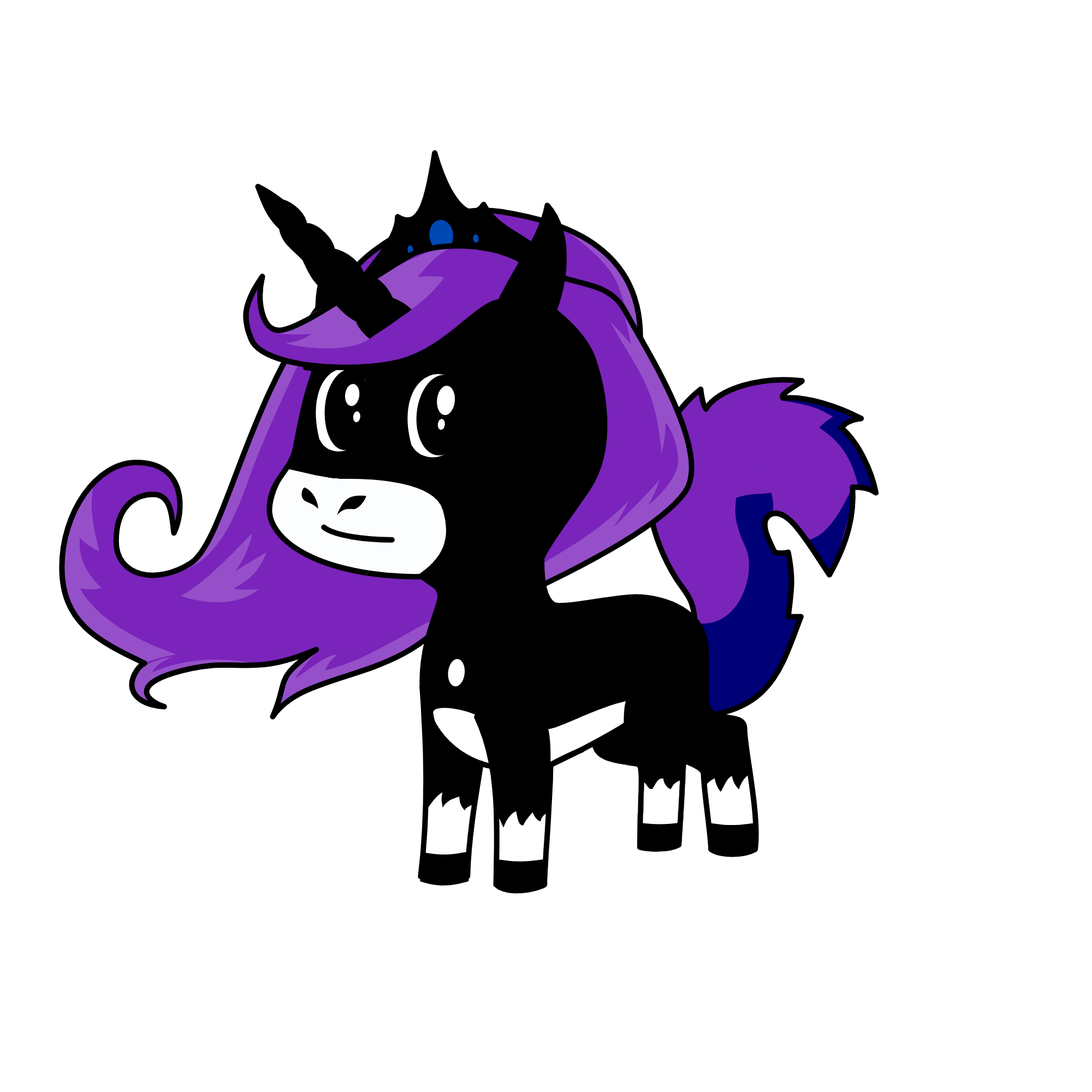 Luna, the unicorn